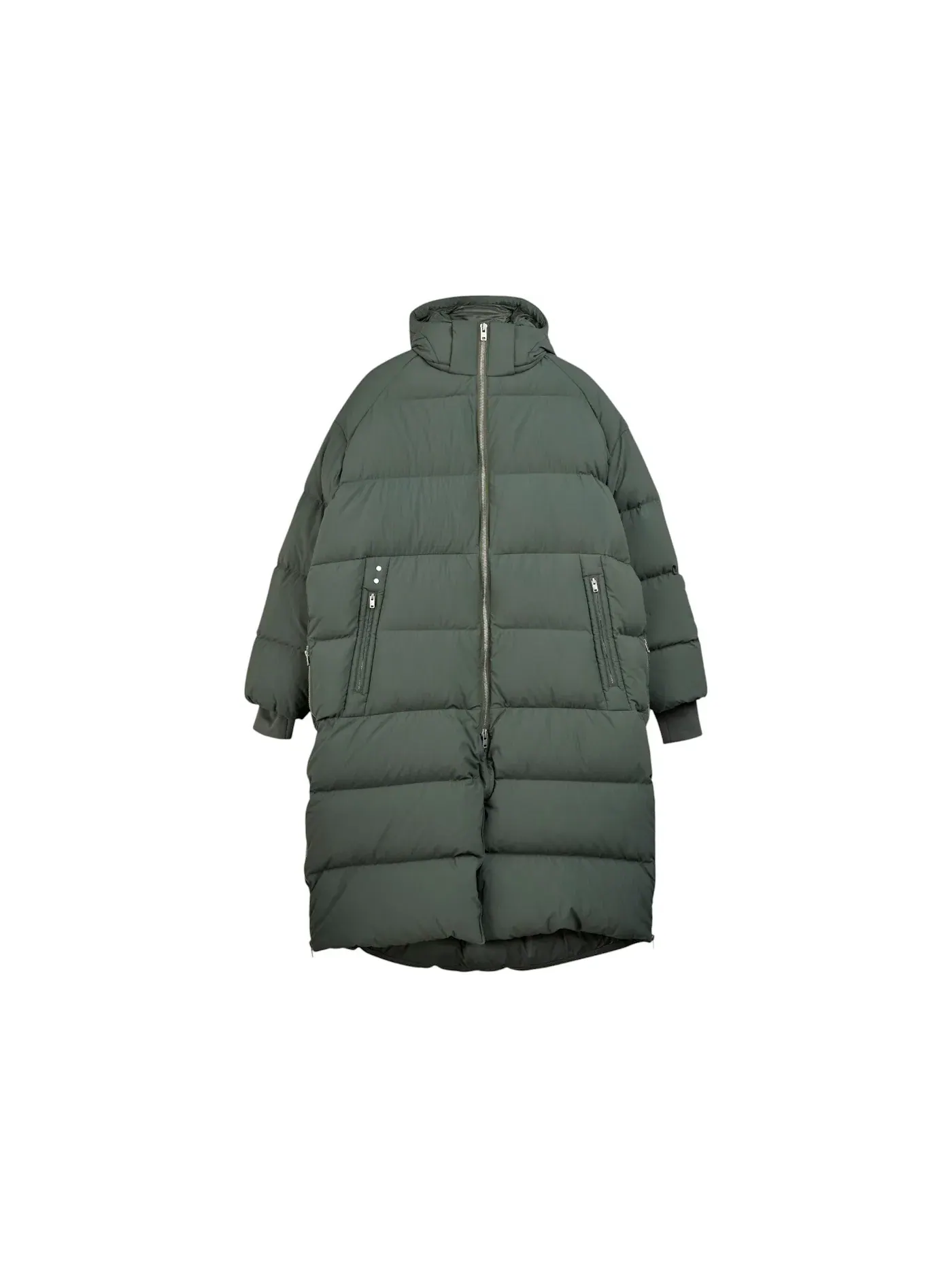 Мужская куртка-пуховик с принтом Parka Adidas — изображение 1 из 1, зеленый