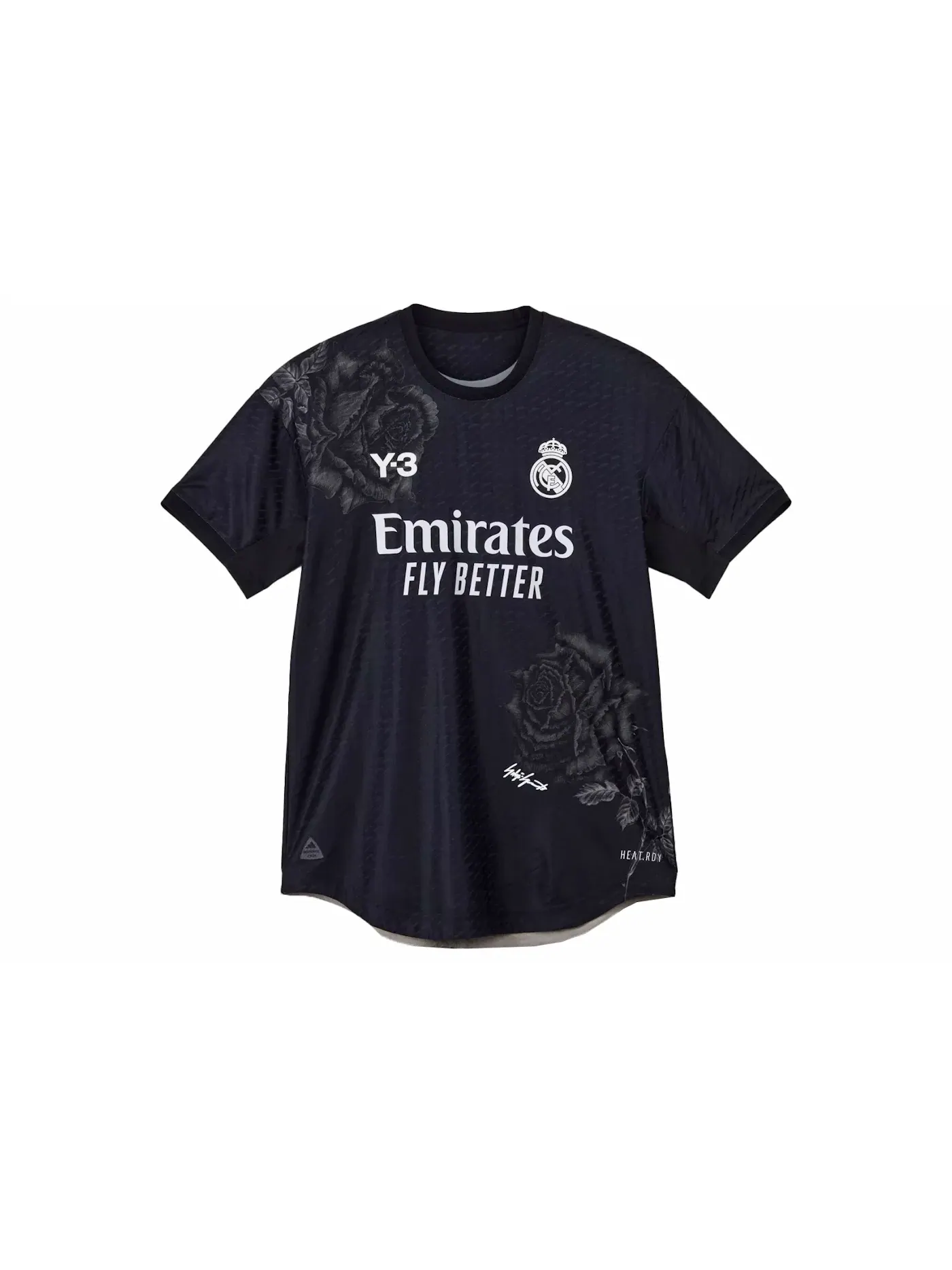 Мужская футбольная футболка с принтом Y-3 Real Madrid 23/24 Special Edition Adidas — изображение 1 из 2, черный