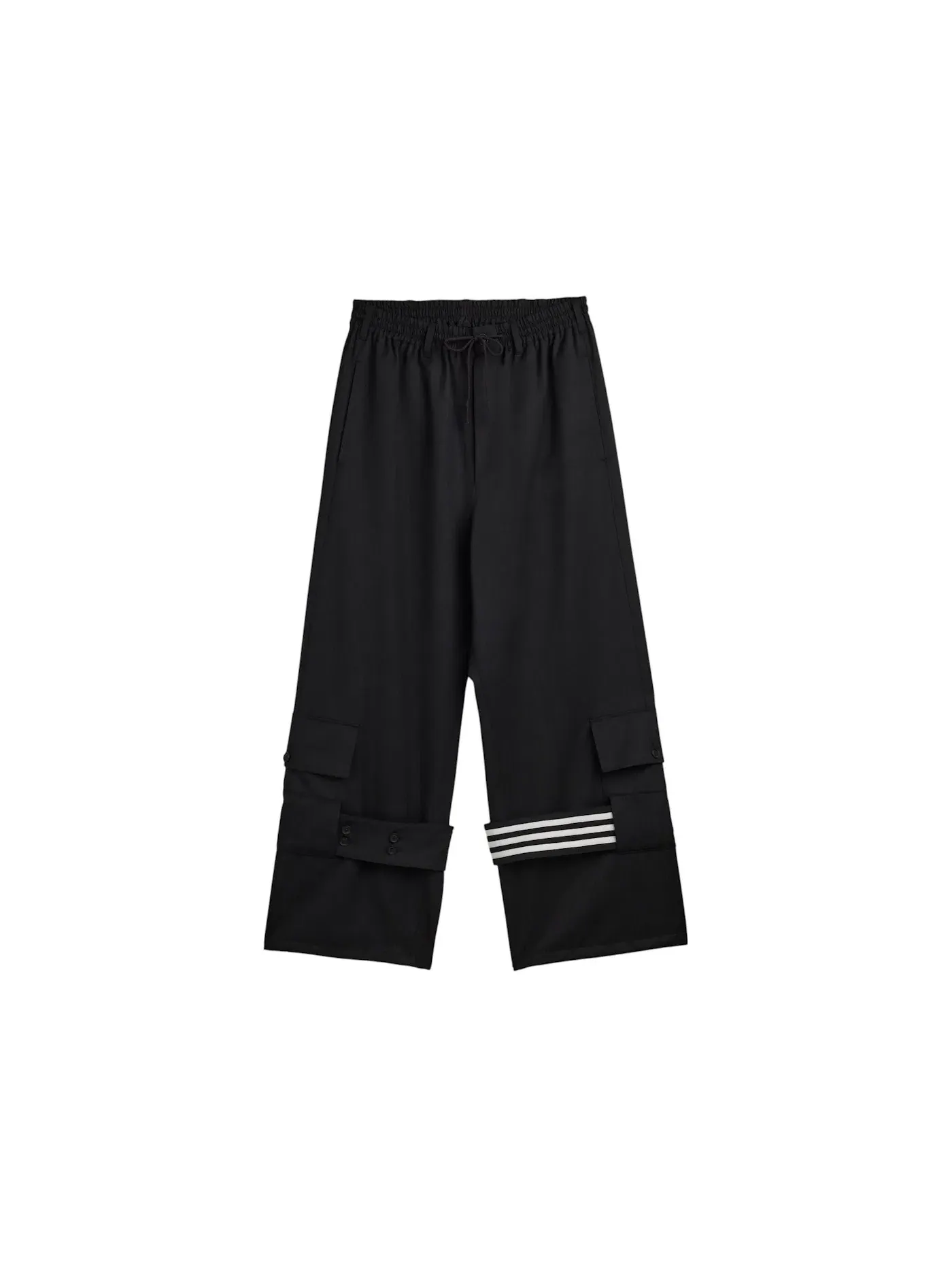 Мужские спортивные штаны из шерсти с карго-карманами Y-3 Refined Wool Cargo Tracksuit Pants Adidas — изображение 1 из 1