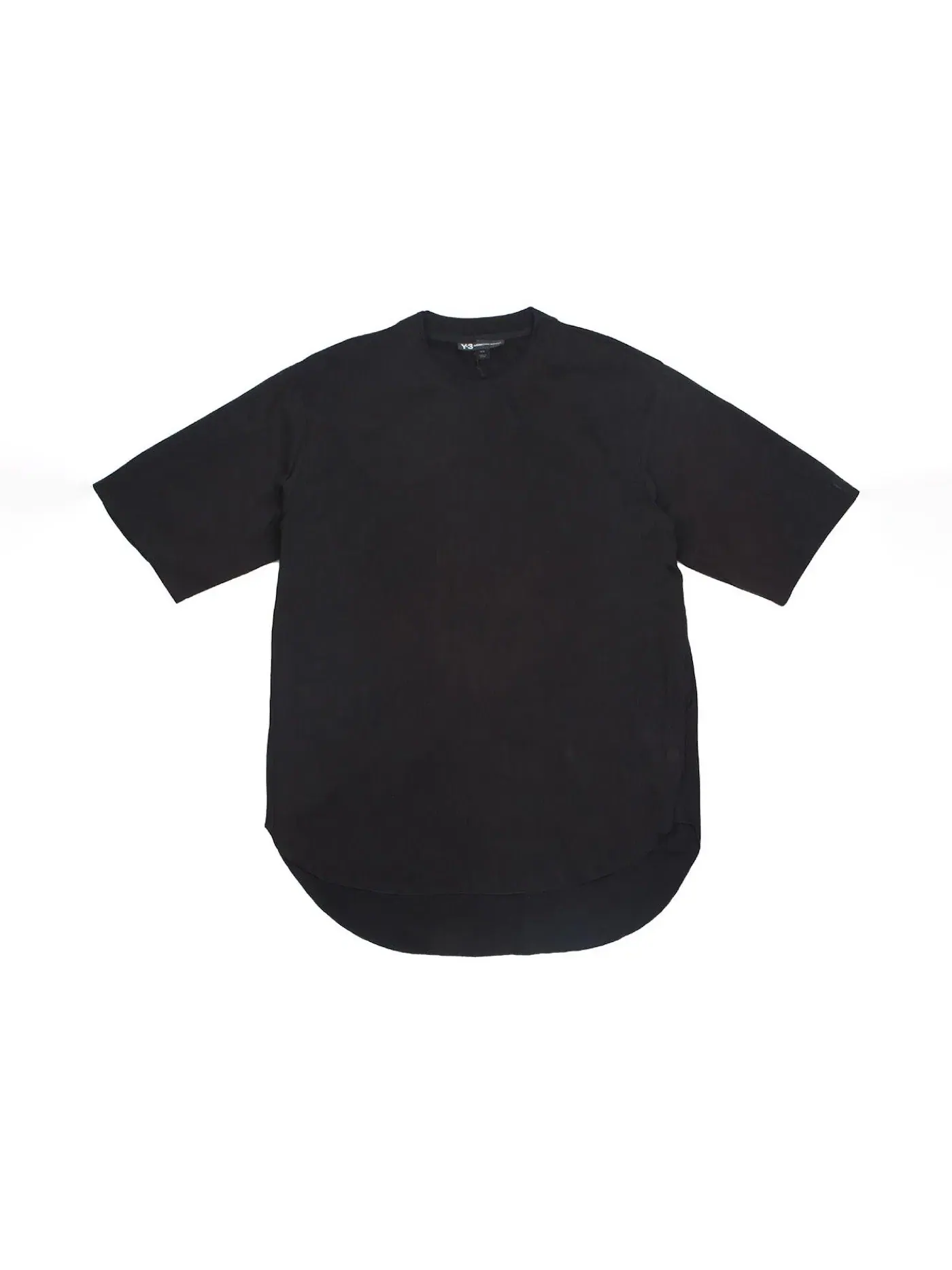 Мужская футболка Tencel Cotton Long Crew Short Sleeve Tee Adidas — изображение 1 из 1, черный