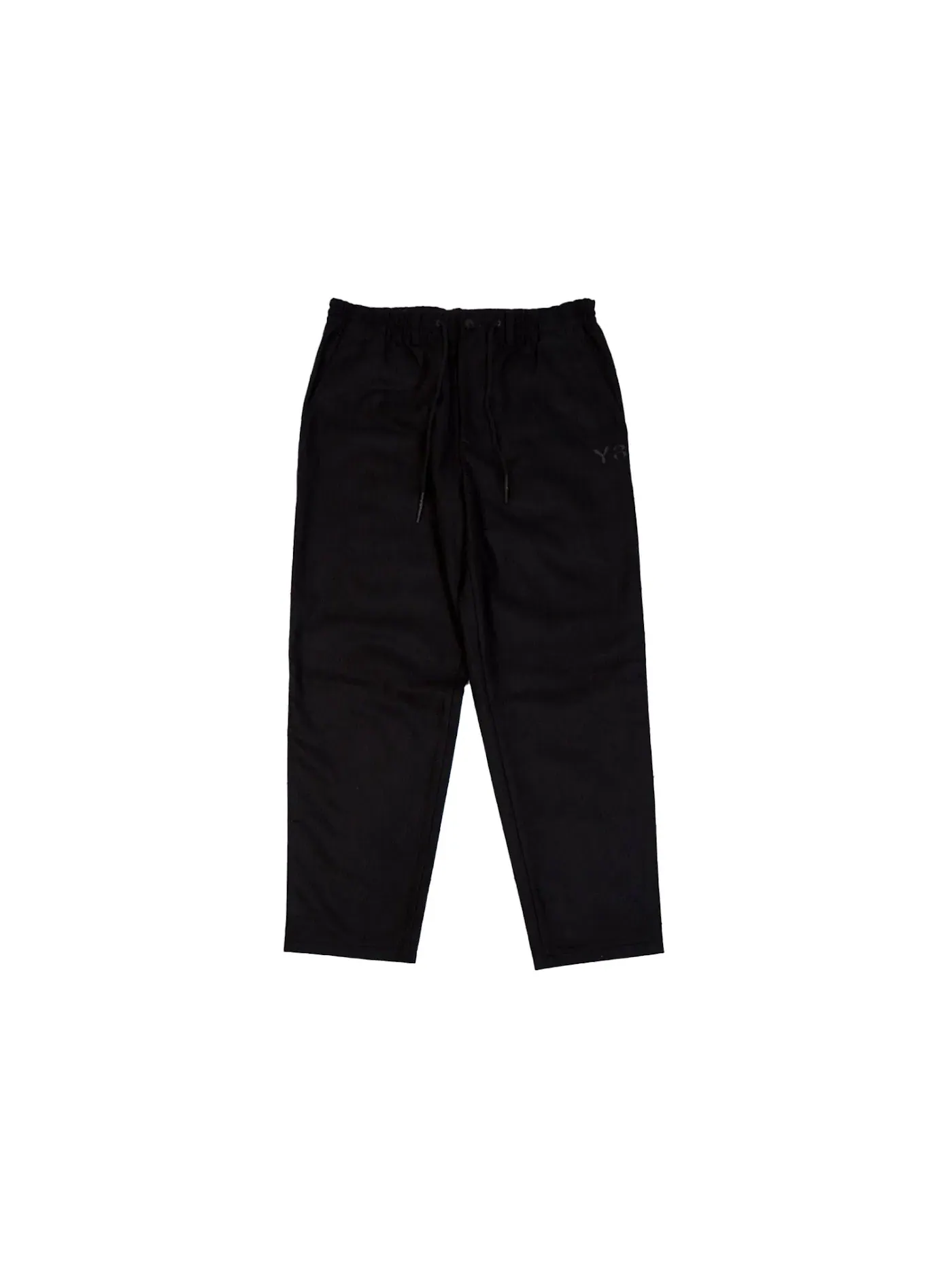 Мужские штаны с эластичным поясом Y-3 Tube Pants Adidas — изображение 1 из 1, черный