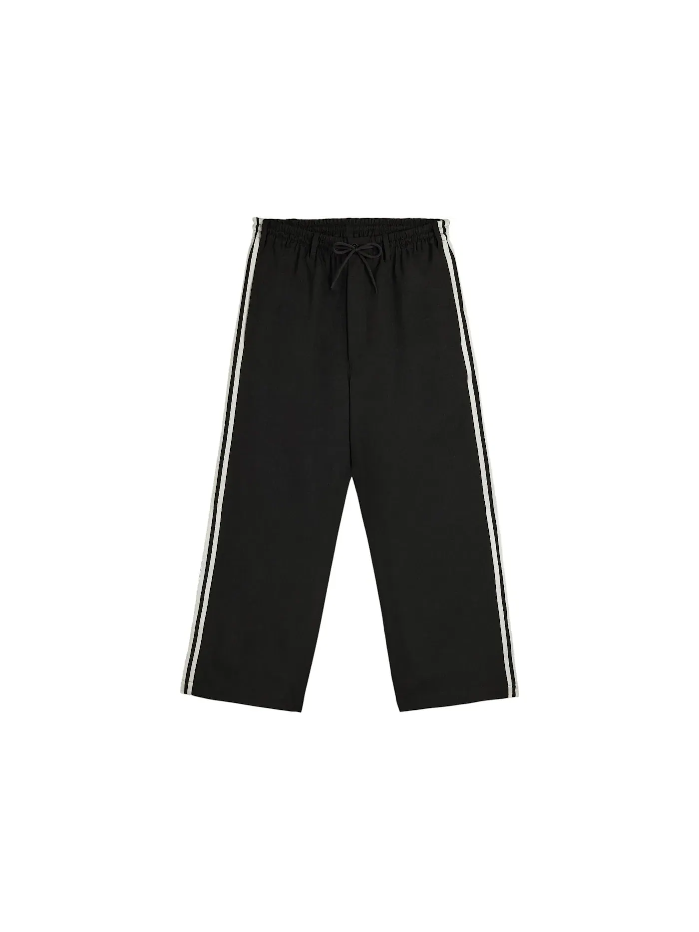 Мужские брюки с полосками Y-3 Uniform 2 Stripes Pant Adidas — изображение 1 из 1, черный