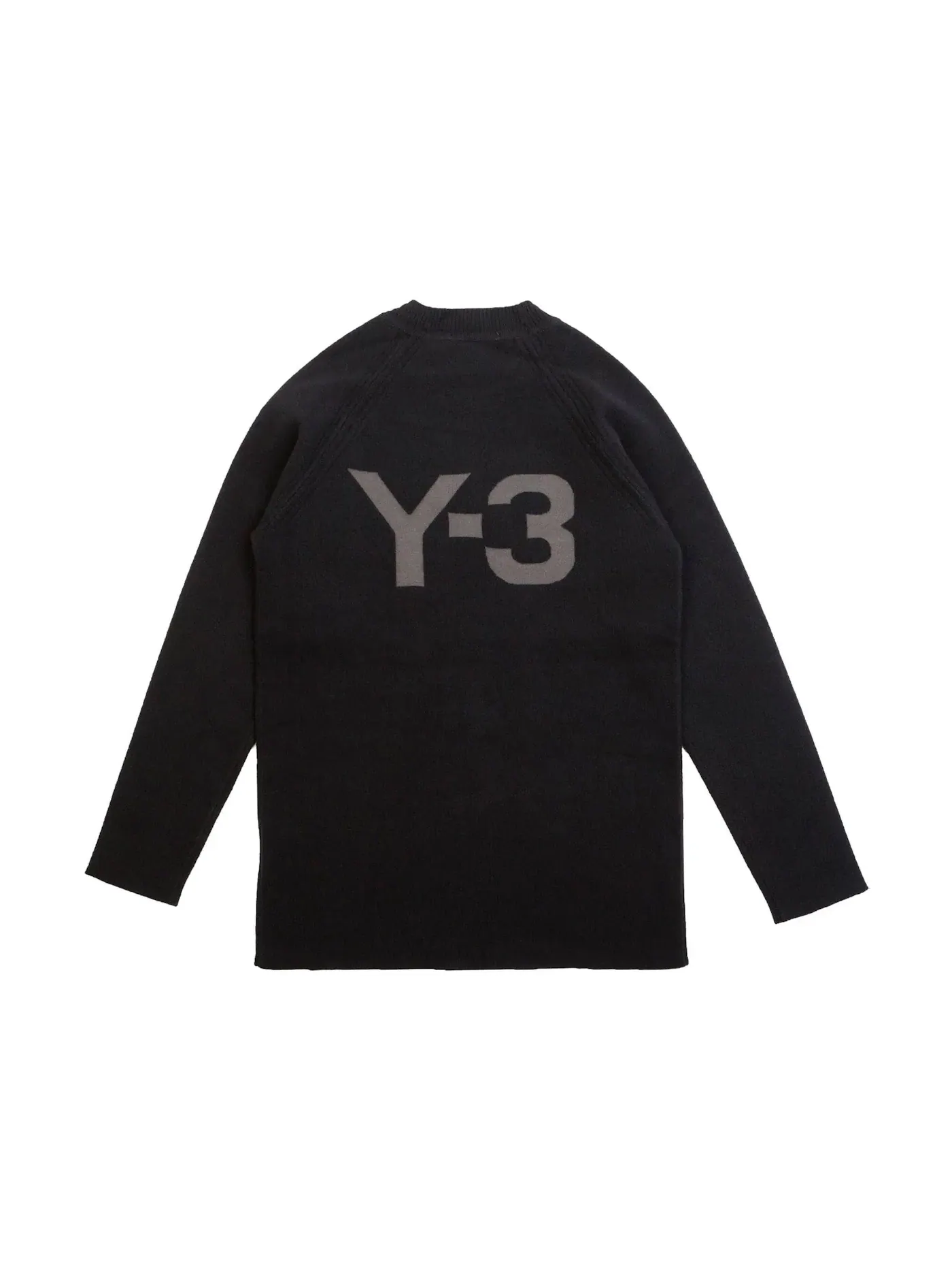 Мужской пуловер с длинным рукавом Y-3 Universal Felt Pullover Adidas — изображение 1 из 2, черный
