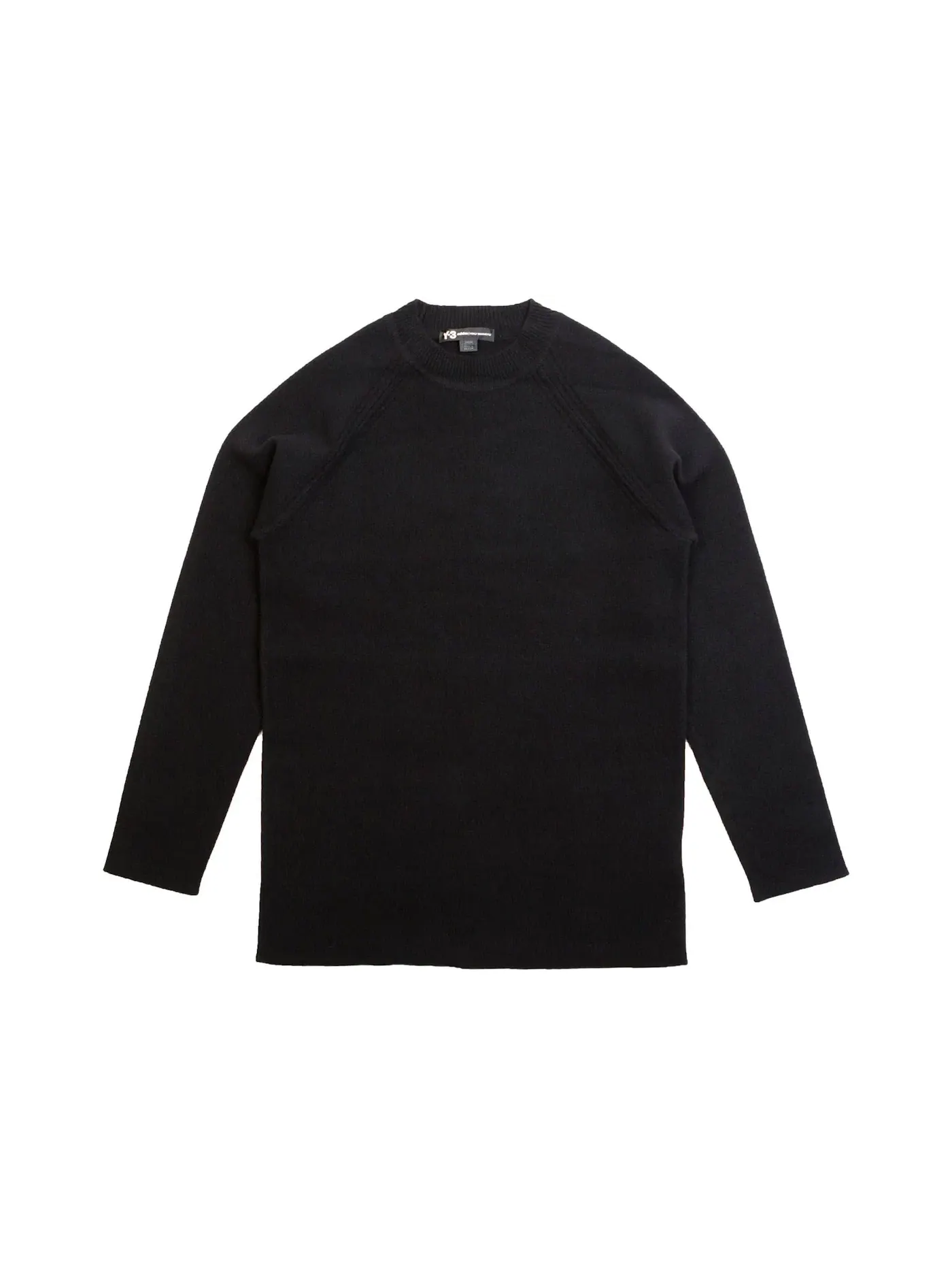 Мужской пуловер с длинным рукавом Y-3 Universal Felt Pullover Adidas — изображение 2 из 2, черный