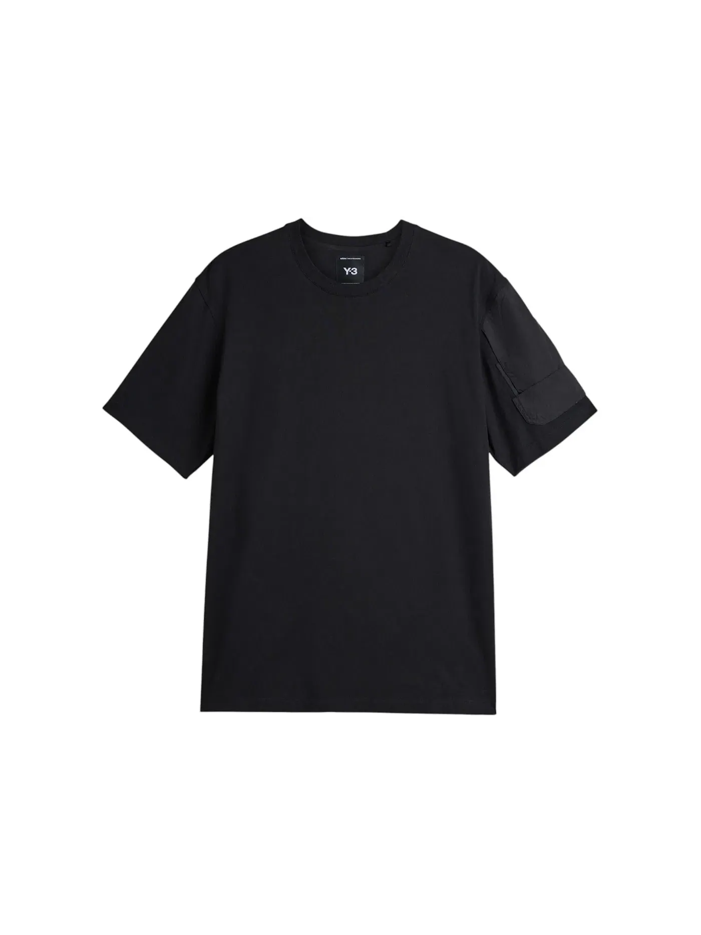 Унисекс футболка с коротким рукавом Tee Adidas — изображение 1 из 1, черный