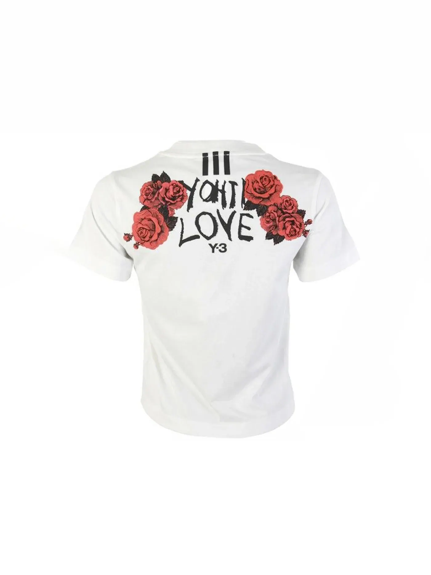 Женская футболка с коротким рукавом Yohji Love Tubular Short Sleeve Tee Adidas — изображение 1 из 1, белый