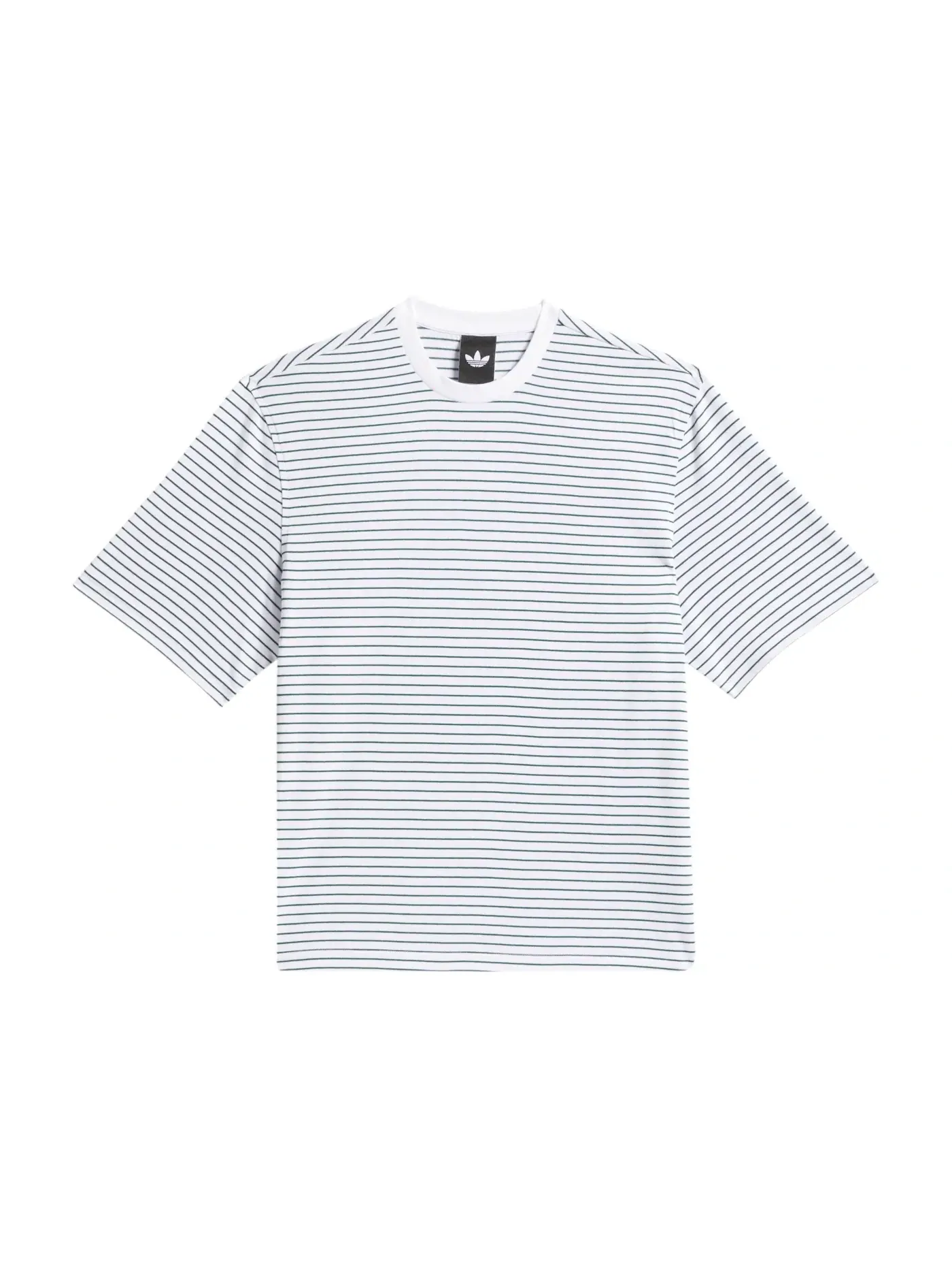 Женская футболка с длинным рукавом Tee Adidas — изображение 1 из 1, белый зеленый