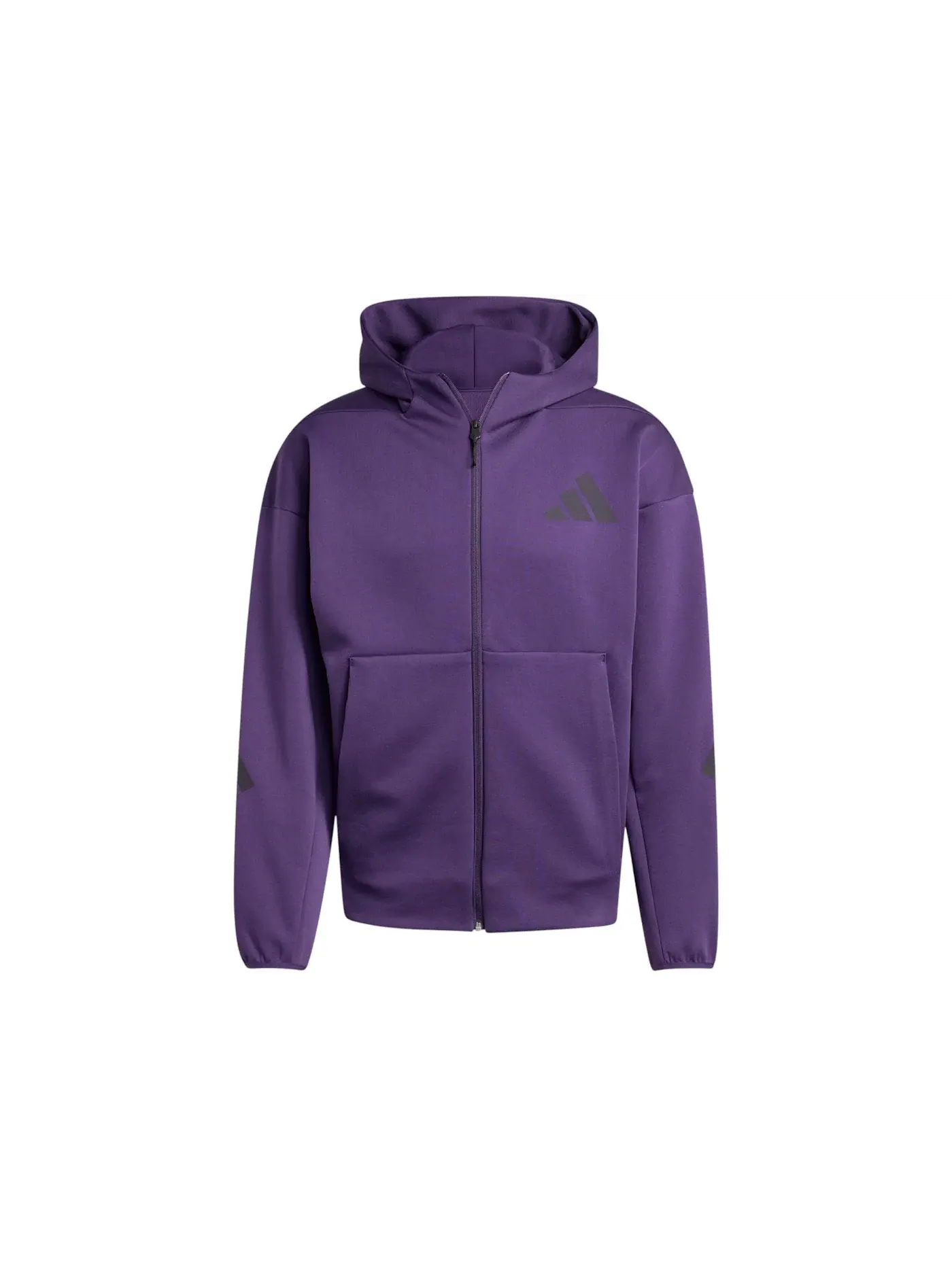 Мужская куртка с капюшоном на молнии Jacket Adidas, Aurora Plum — изображение 1 из 1