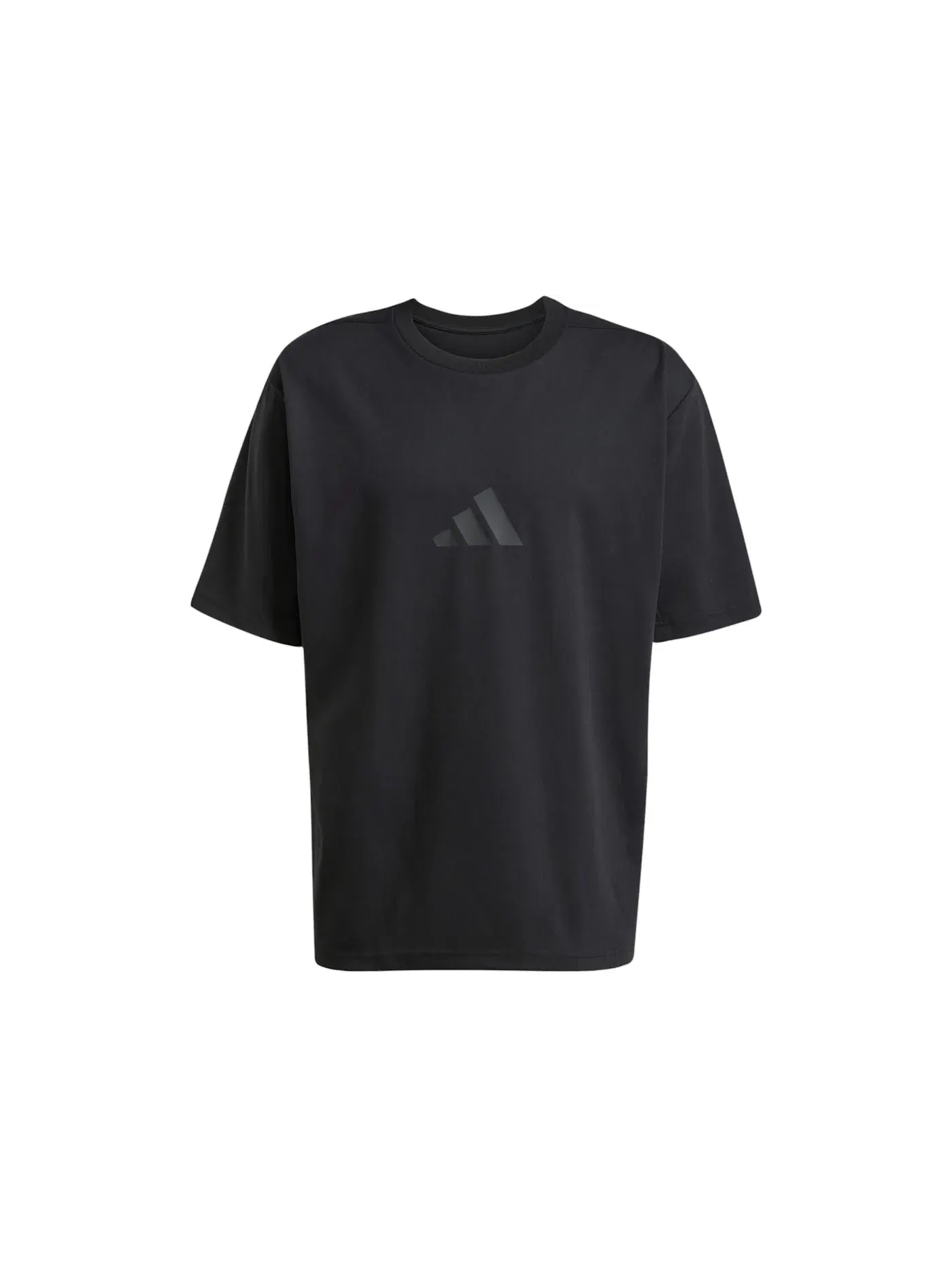 Мужская футболка свободного кроя Adidas Tee — изображение 1 из 1, черный