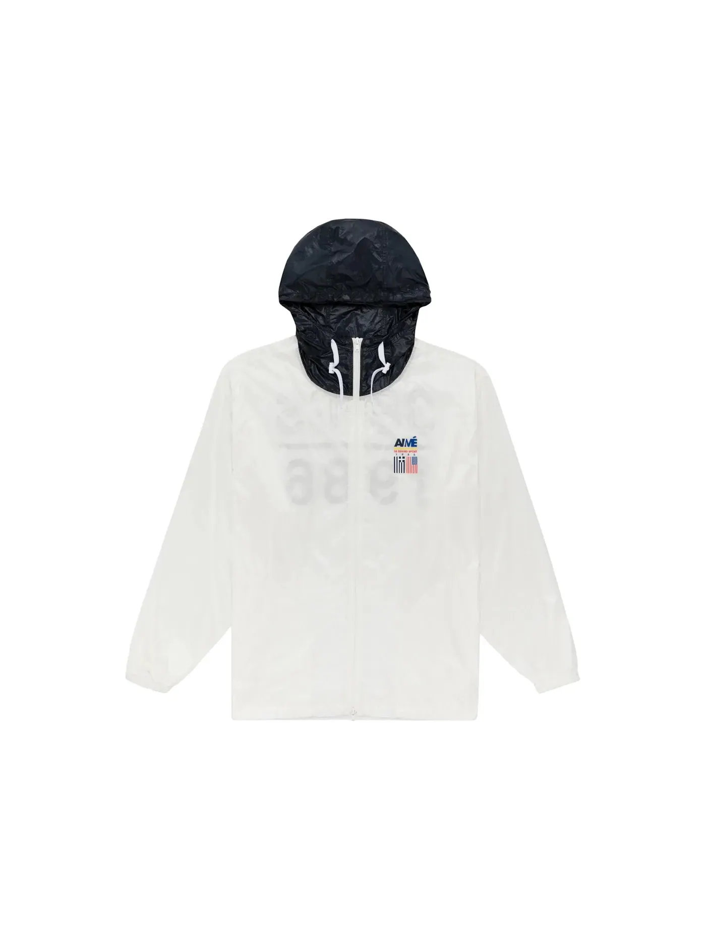 Мужская ветровка Offshore Windbreaker Aime Leon Dore — изображение 1 из 2, белый