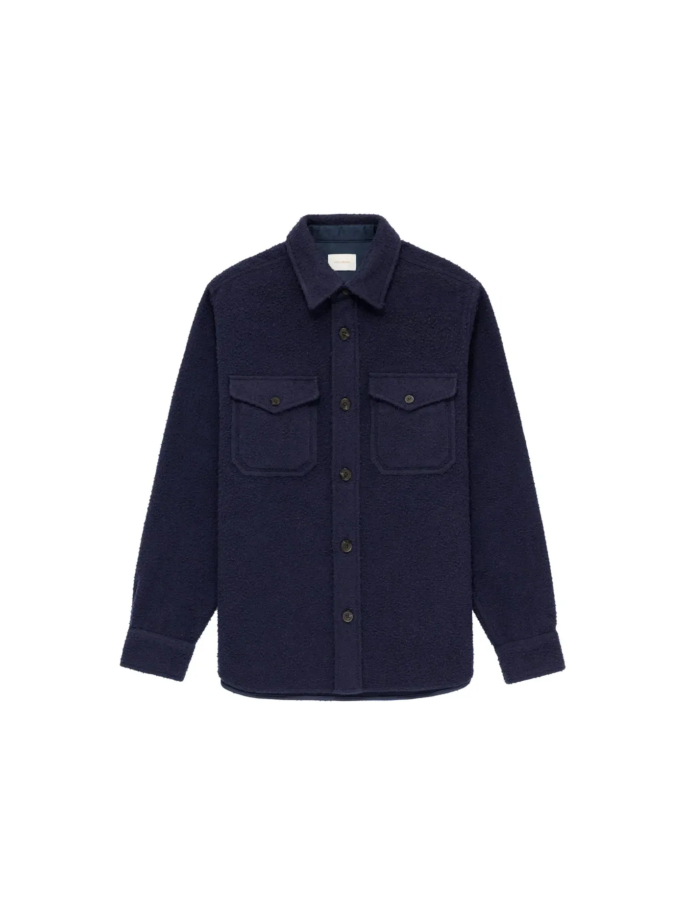 Мужская рубашка-куртка из кашемира Overshirt Aime Leon Dore — изображение 1 из 2, темно-синий