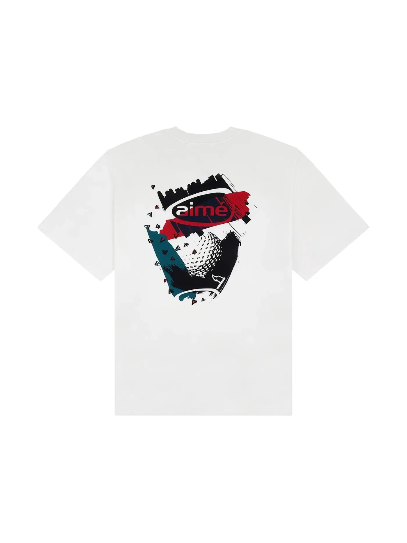 Мужская футболка хлопковая Aime Leon Dore Golf Tour Tee — изображение 1 из 2, белый