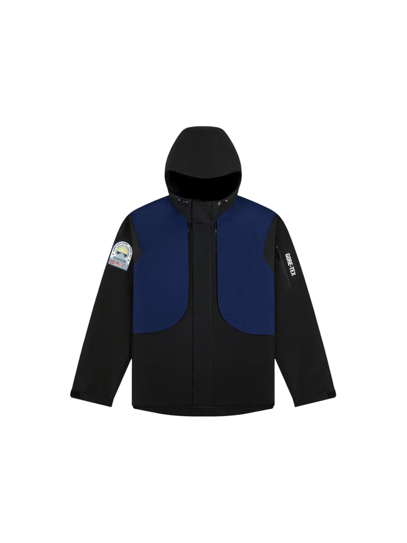 Мужская куртка-оболочка с принтом Aime Leon Dore Offshore Shell Jacket — изображение 1 из 3, черный