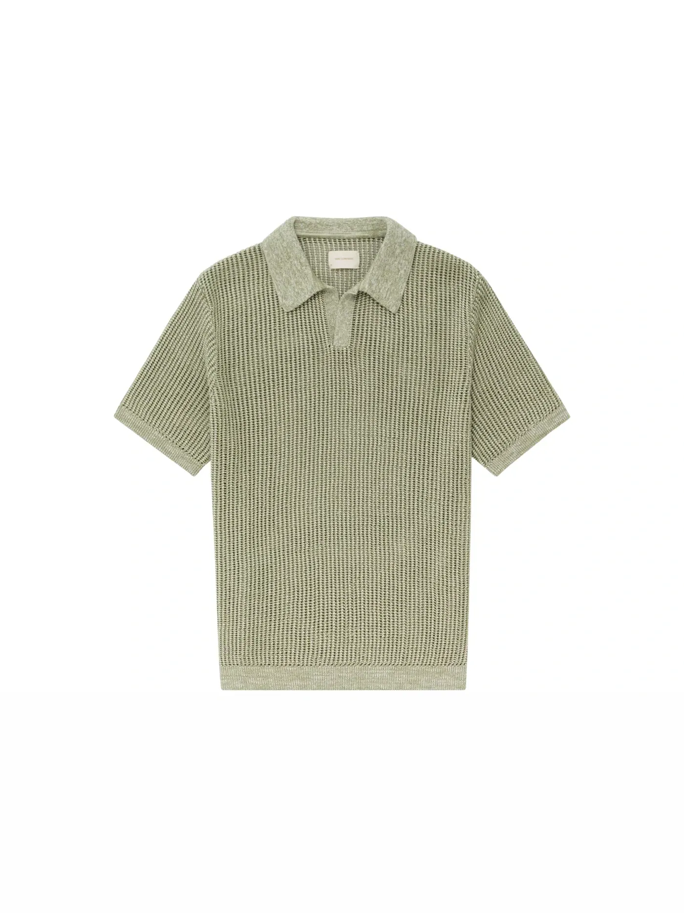 Мужское поло из сетчатого трикотажа Polo (SS23) Aime Leon Dore — изображение 1 из 2, зеленый