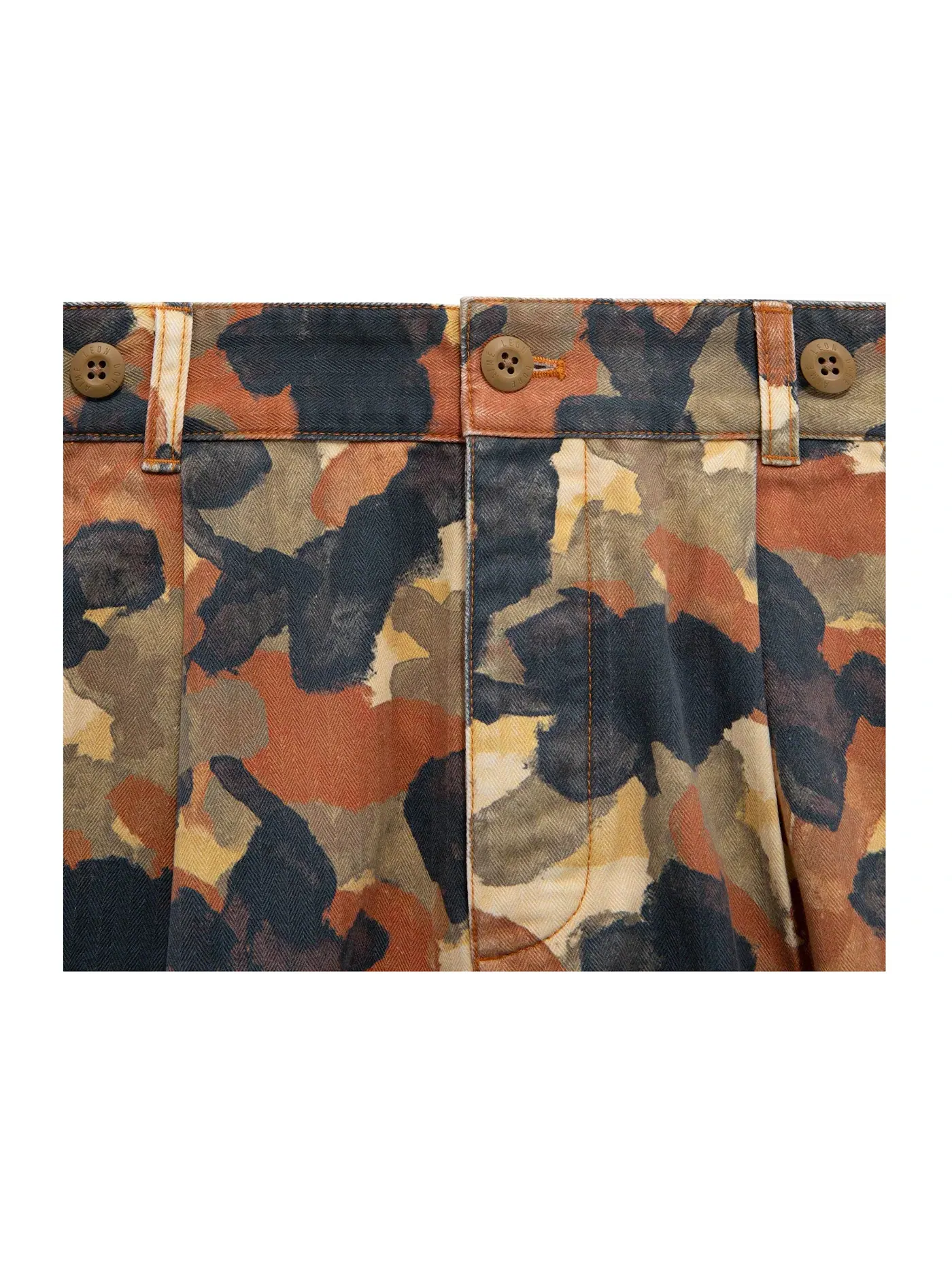 Мужские брюки-карго военного кроя Painterly Camo Aime Leon Dore, Painterly Camo — изображение 3 из 3