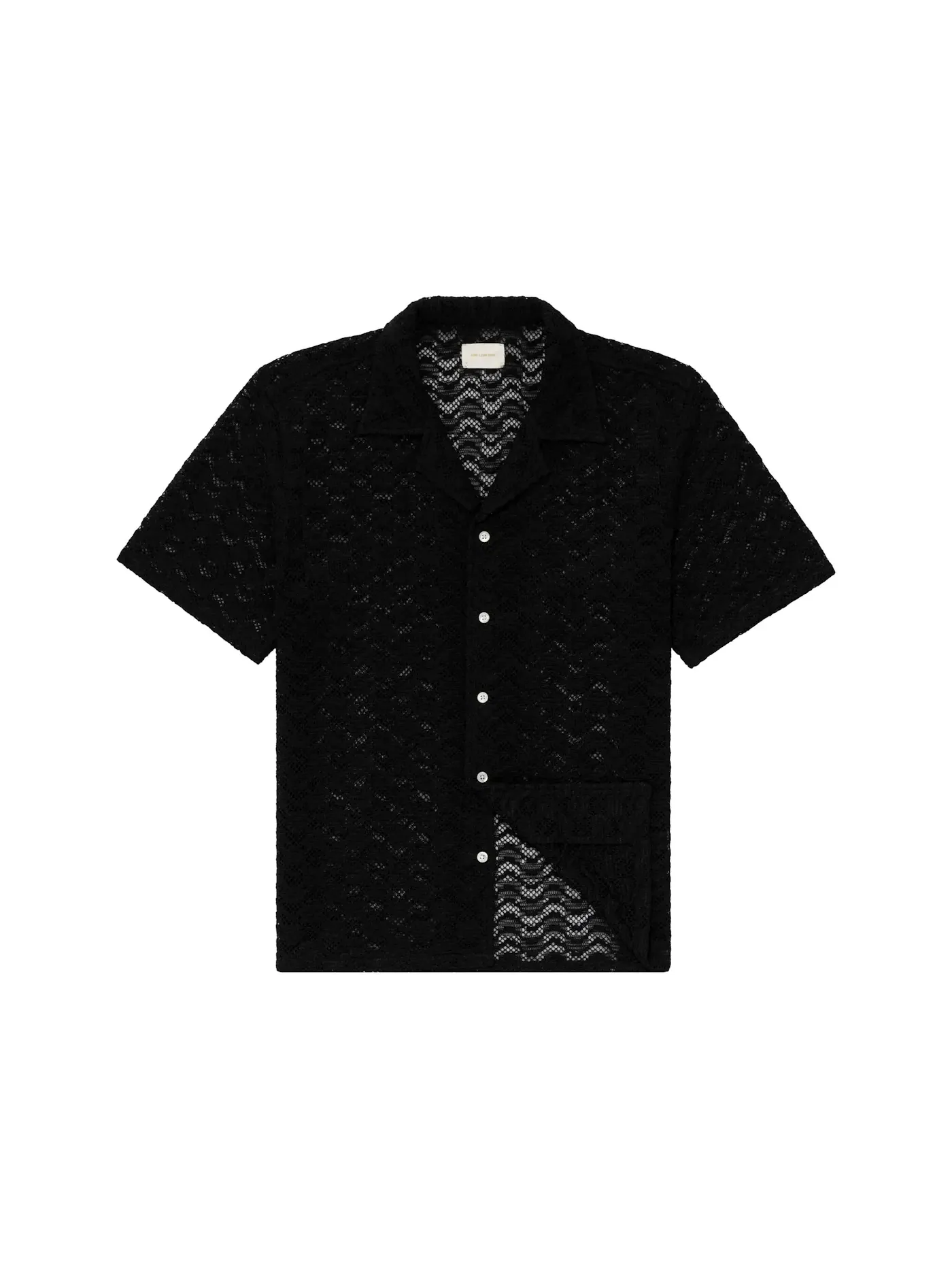 Мужская рубашка из хлопка Aime Leon Dore Rico Shirt — изображение 1 из 1, черный