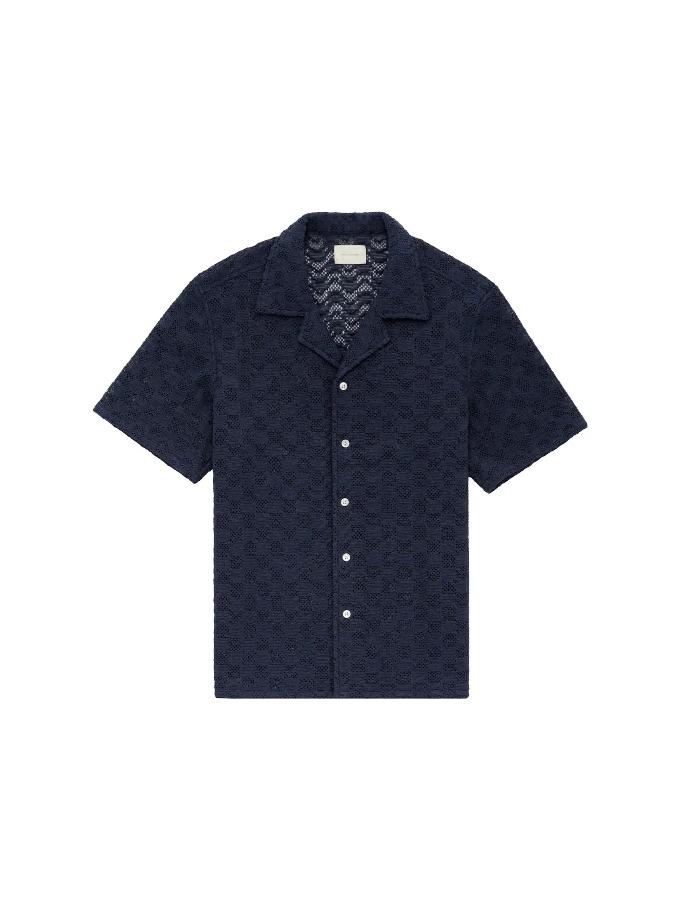 Мужская рубашка Aime Leon Dore Rico Shirt — изображение 1 из 2, темно-синий