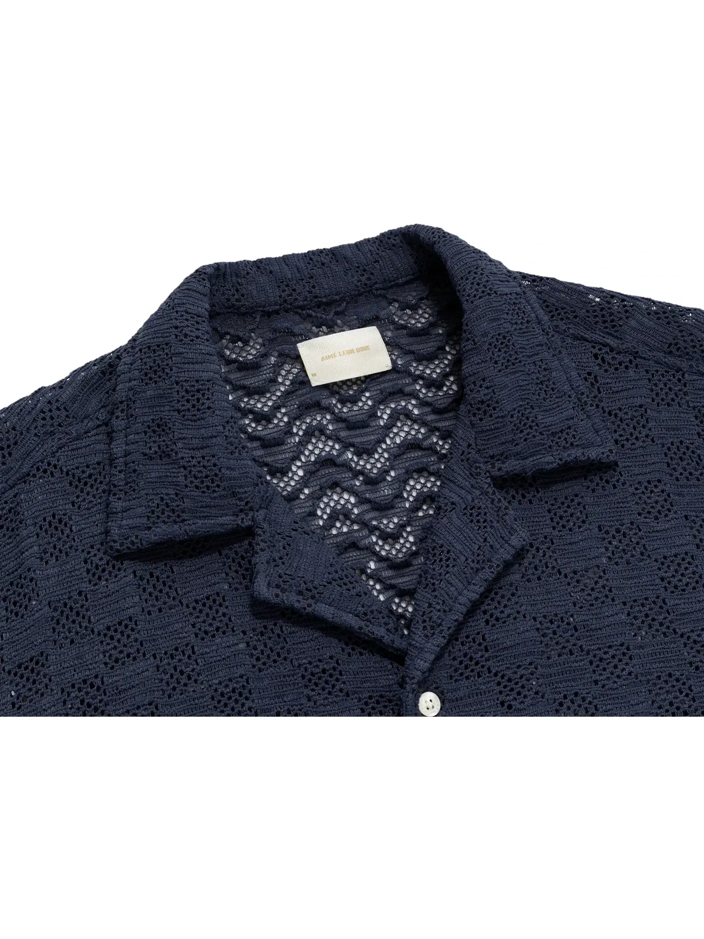 Мужская рубашка Aime Leon Dore Rico Shirt — изображение 2 из 2, темно-синий