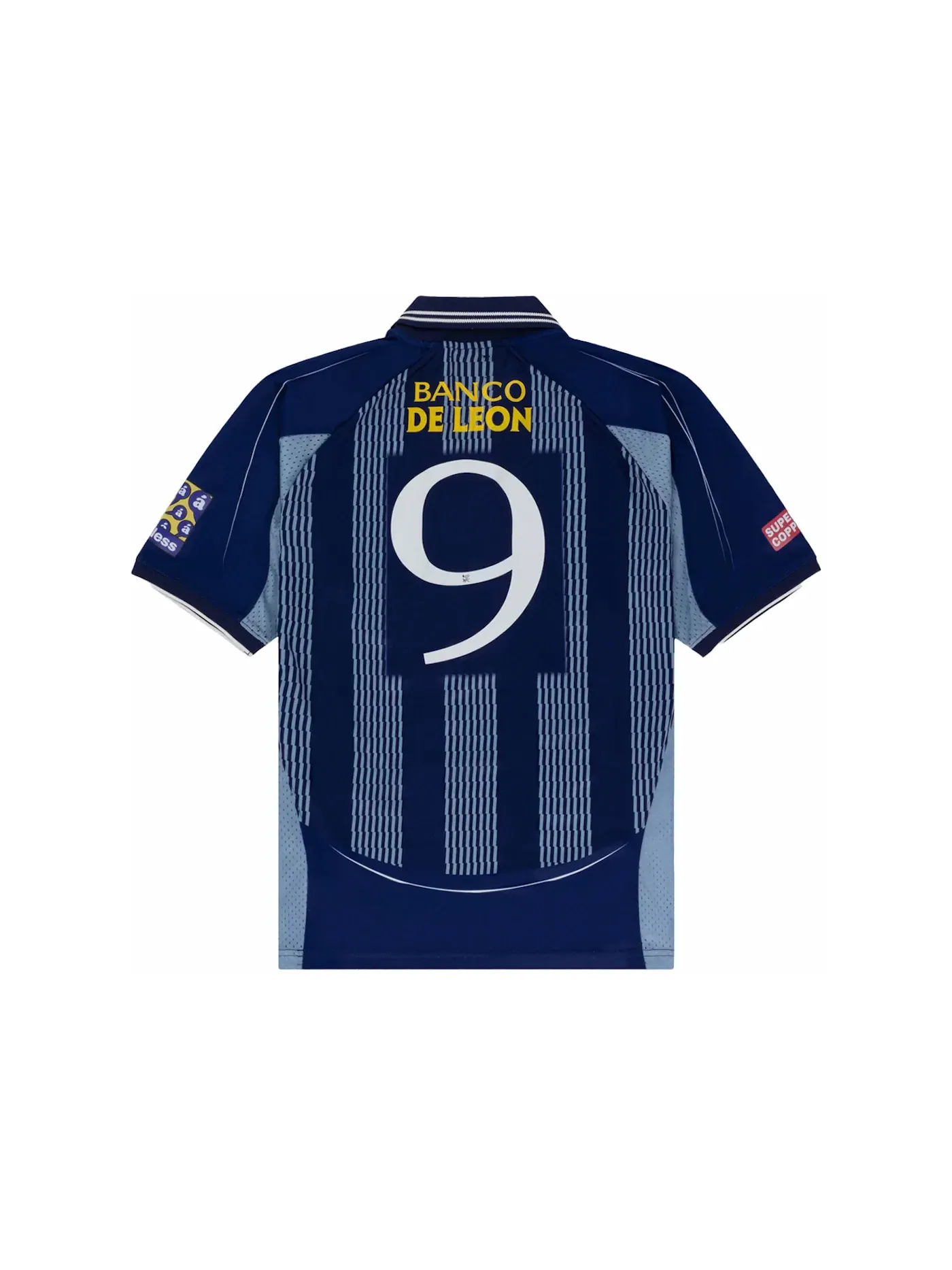 Мужская футболка с принтом Team Leon Soccer Jersey Aime Leon Dore — изображение 2 из 2, синий