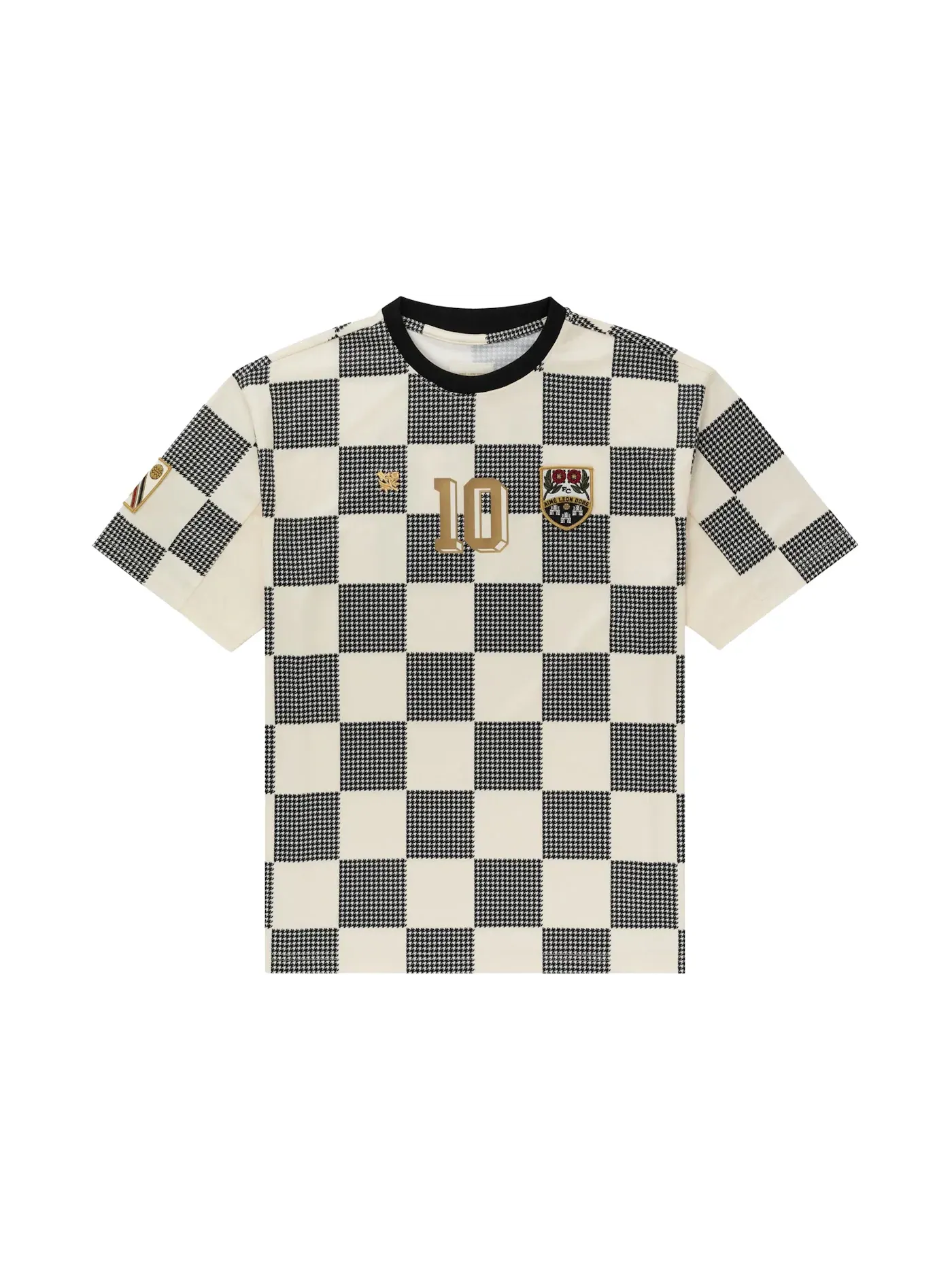 Мужская футбольная футболка Aime Leon Dore Jersey — изображение 1 из 2, черный/белый
