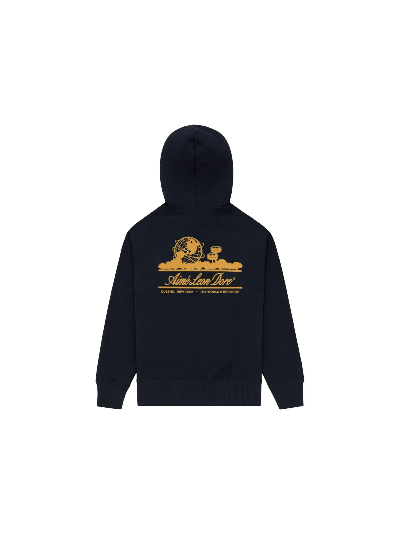 Мужской худи с длинным рукавом Hoodie Aime Leon Dore — изображение 2 из 2, темно-синий