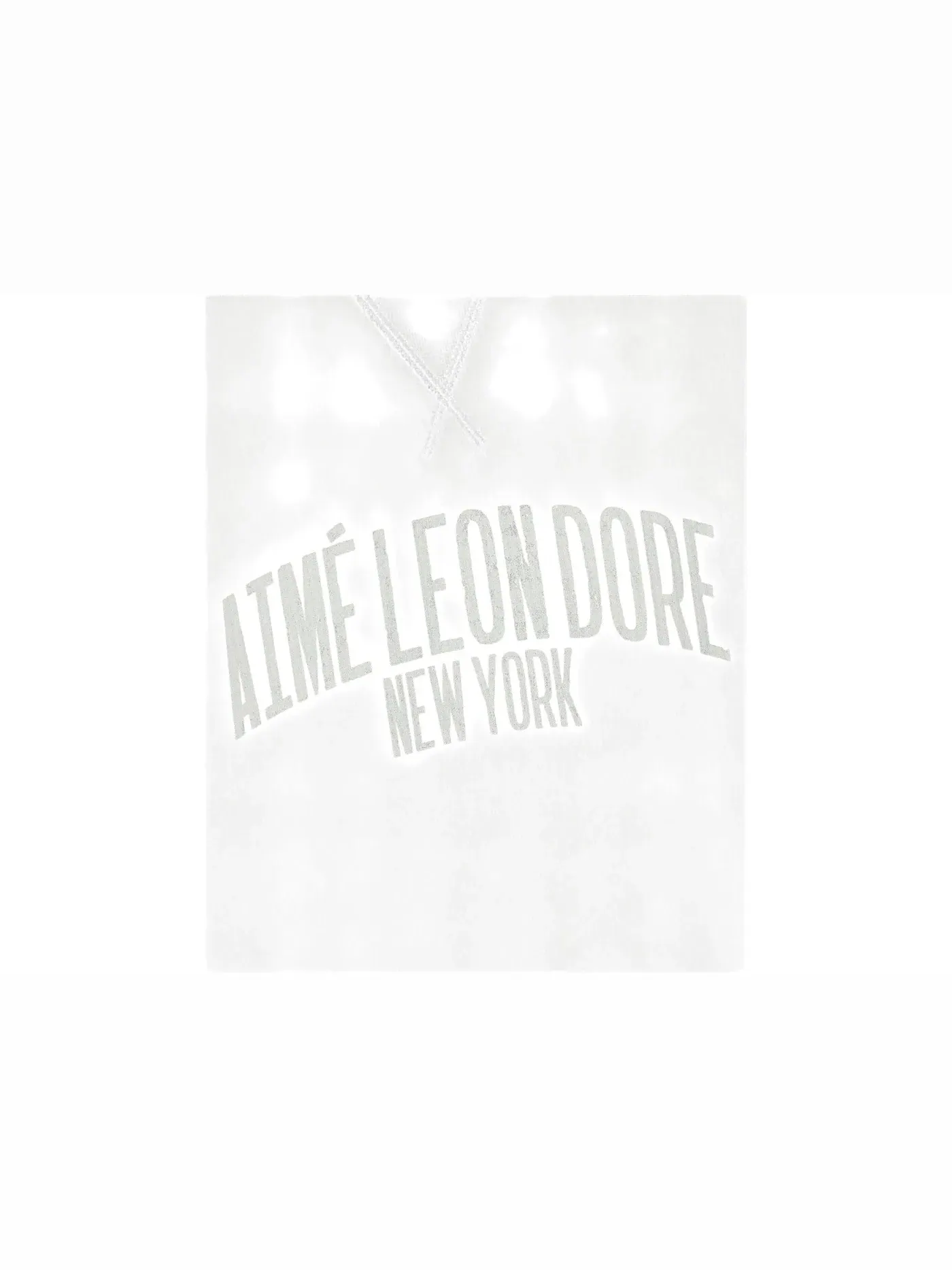Мужской свитшот с эффектом потертости Aime Leon Dore — изображение 2 из 2, черный
