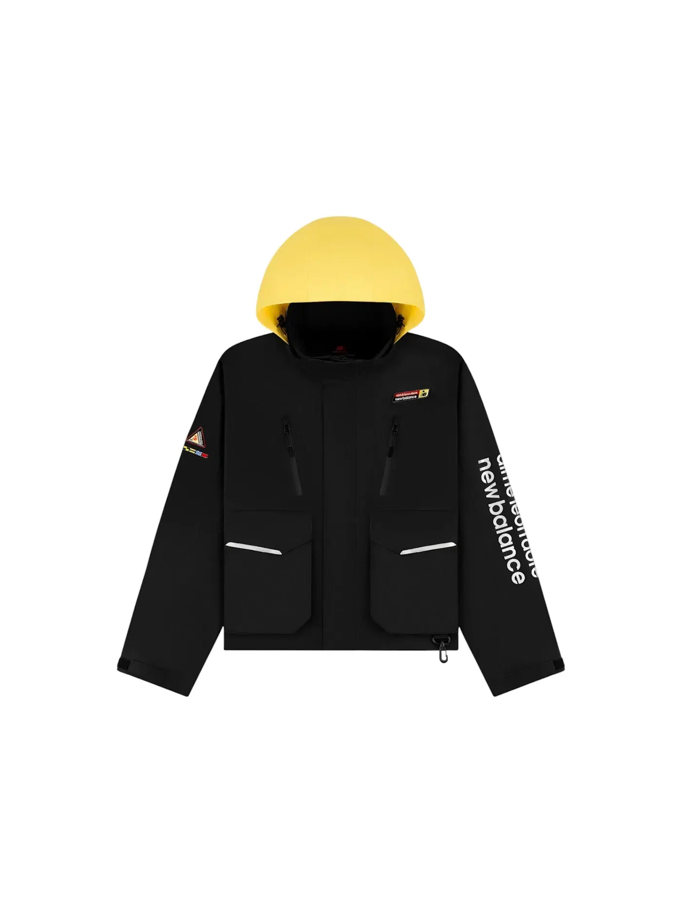 Мужская куртка с принтом Aime Leon Dore x New Balance 991 Offshore Jacket — изображение 1 из 1, черный