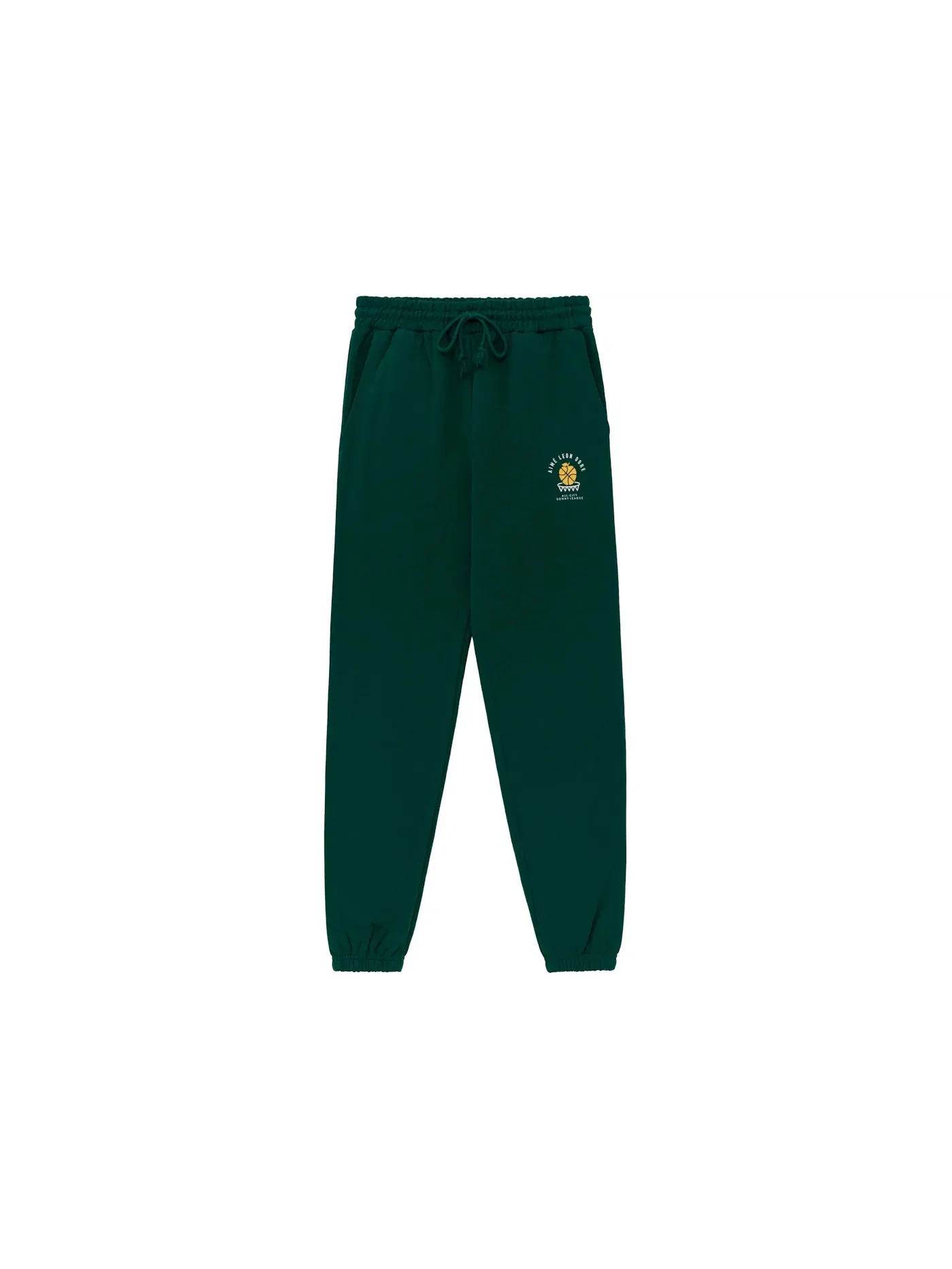 Мужские спортивные штаны с длинным рукавом Aime Leon Dore x New Balance SONNY League Sweatpants — изображение 1 из 1, зеленый