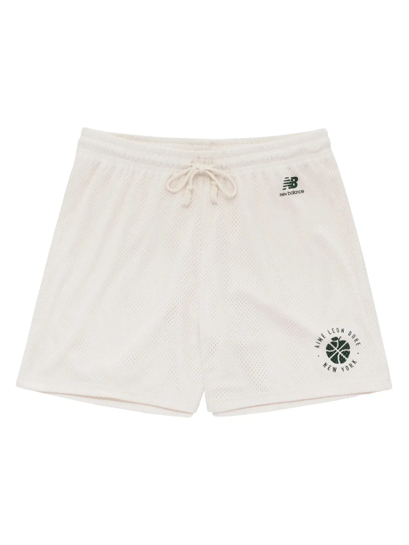 Мужские шорты Aime Leon Dore x New Balance Sonny NY Gym Short — изображение 1 из 1, белый