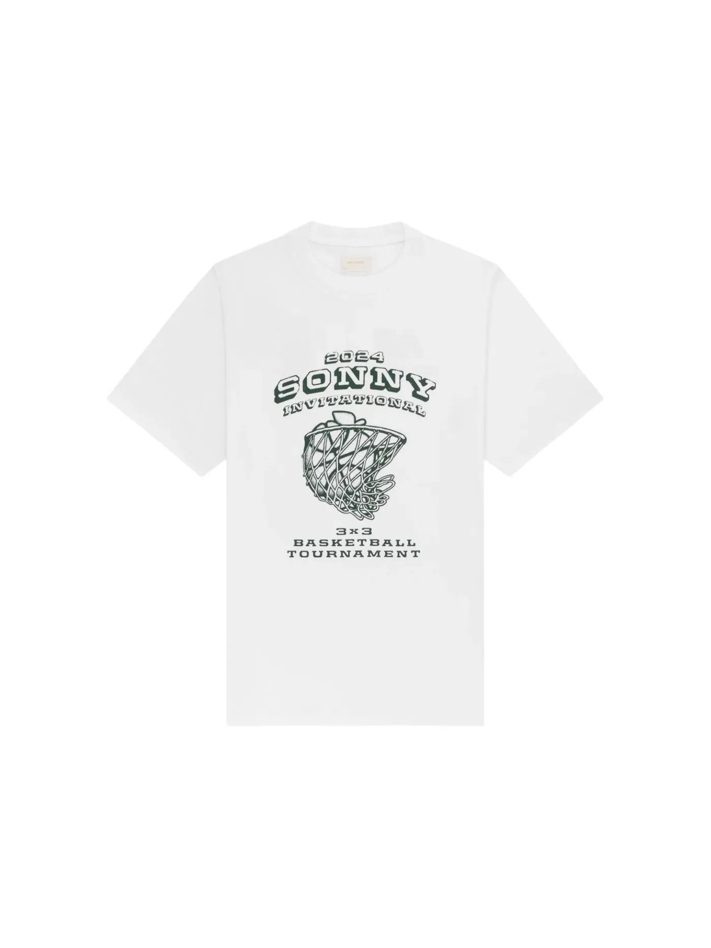 Мужская футболка с принтом Aime Leon Dore x New Balance Sonny NY Paris Invitational Tee — изображение 1 из 1, белый