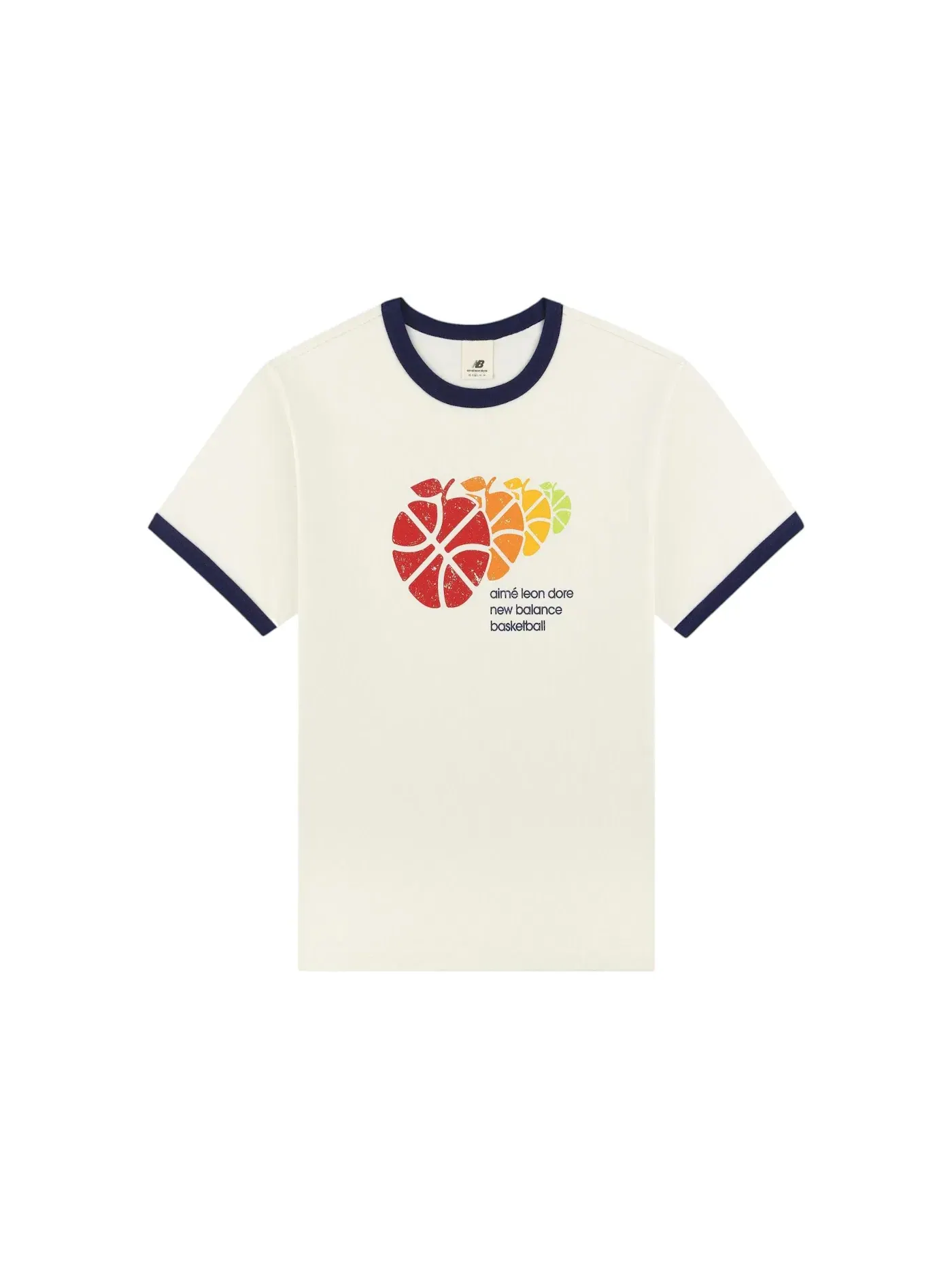 Детская футболка с длинным рукавом Tee Aime Leon Dore — изображение 1 из 2, белый