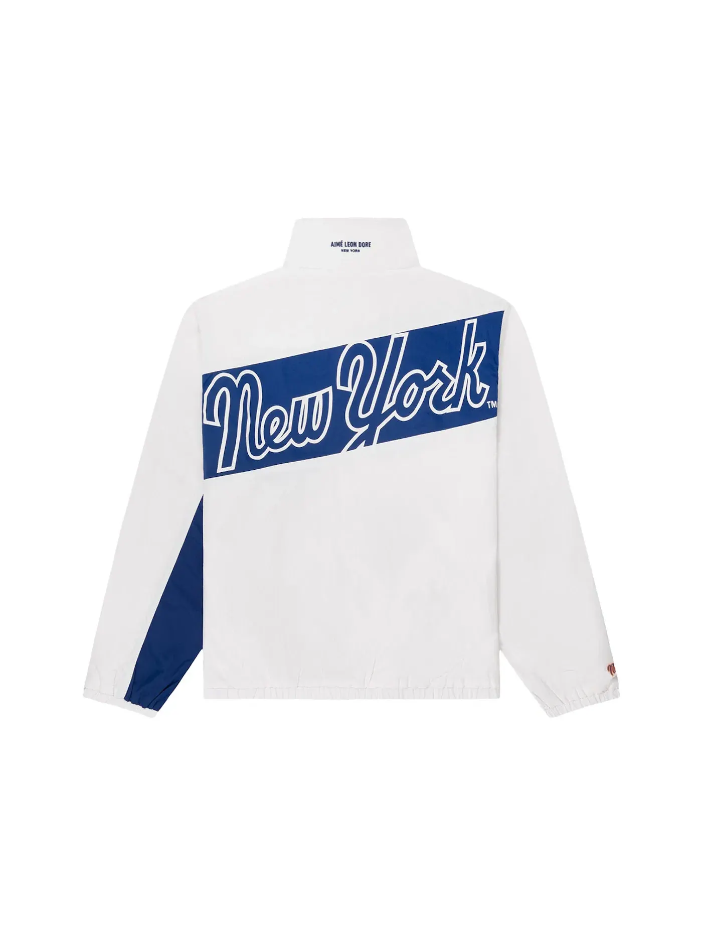 Мужская цветная куртка-ветровка Windbreaker Aime Leon Dore — изображение 2 из 2, белый