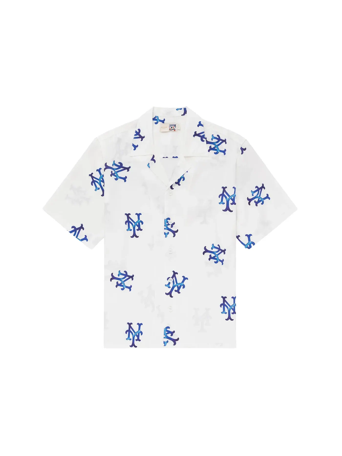 Мужская рубашка с принтом Shirt Aime Leon Dore — изображение 1 из 2, белый
