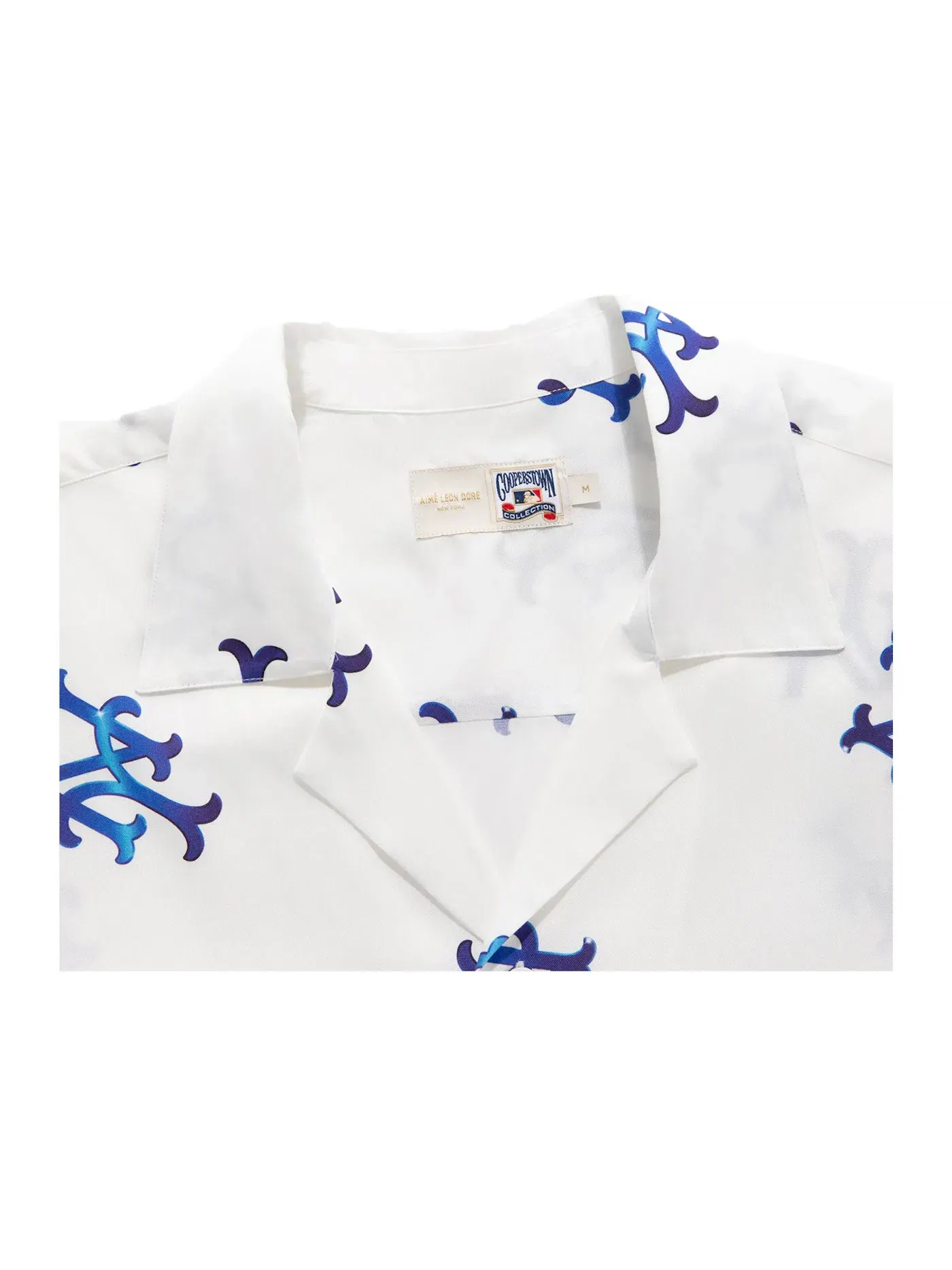 Мужская рубашка с принтом Shirt Aime Leon Dore — изображение 2 из 2, белый