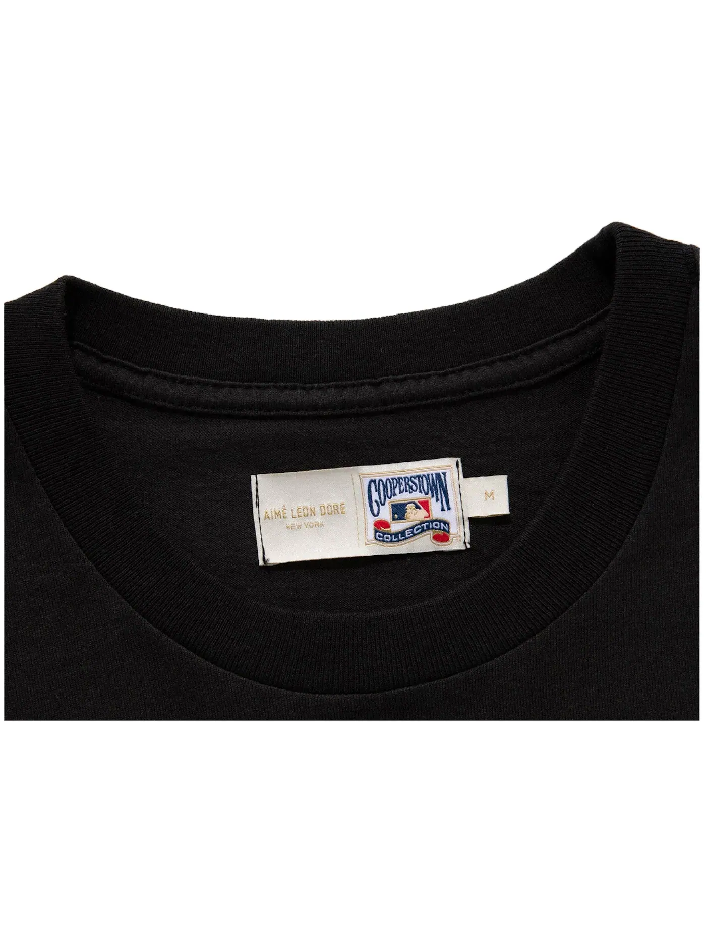 Мужская футболка с логотипом Aime Leon Dore x New York Mets Tee Aime Leon Dore — изображение 2 из 2, черный