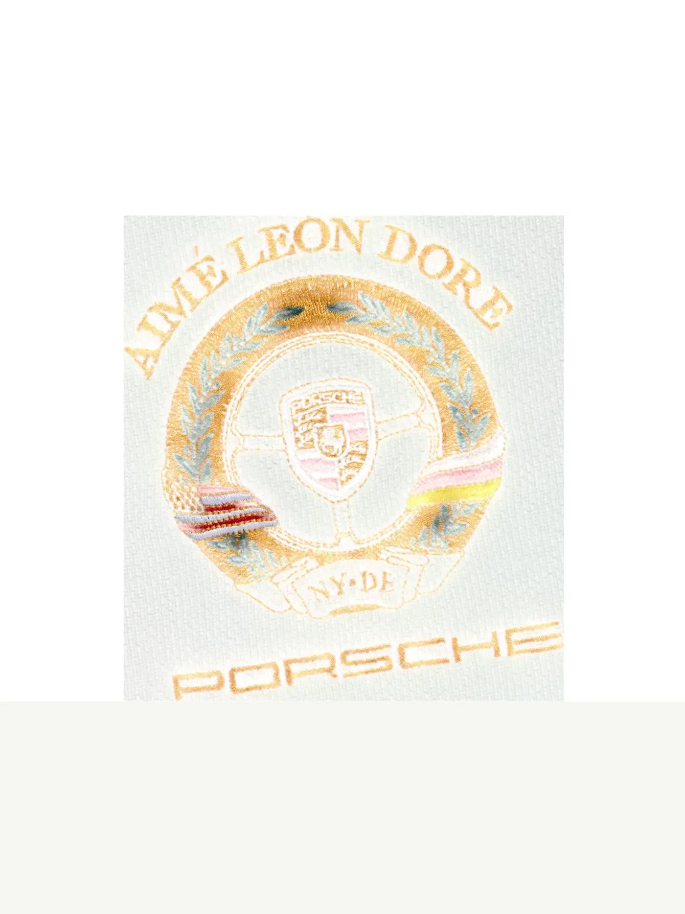 Мужской свитшот с вышивкой Aime Leon Dore x Porsche 993 Turbo, Pine Grove — изображение 2 из 2