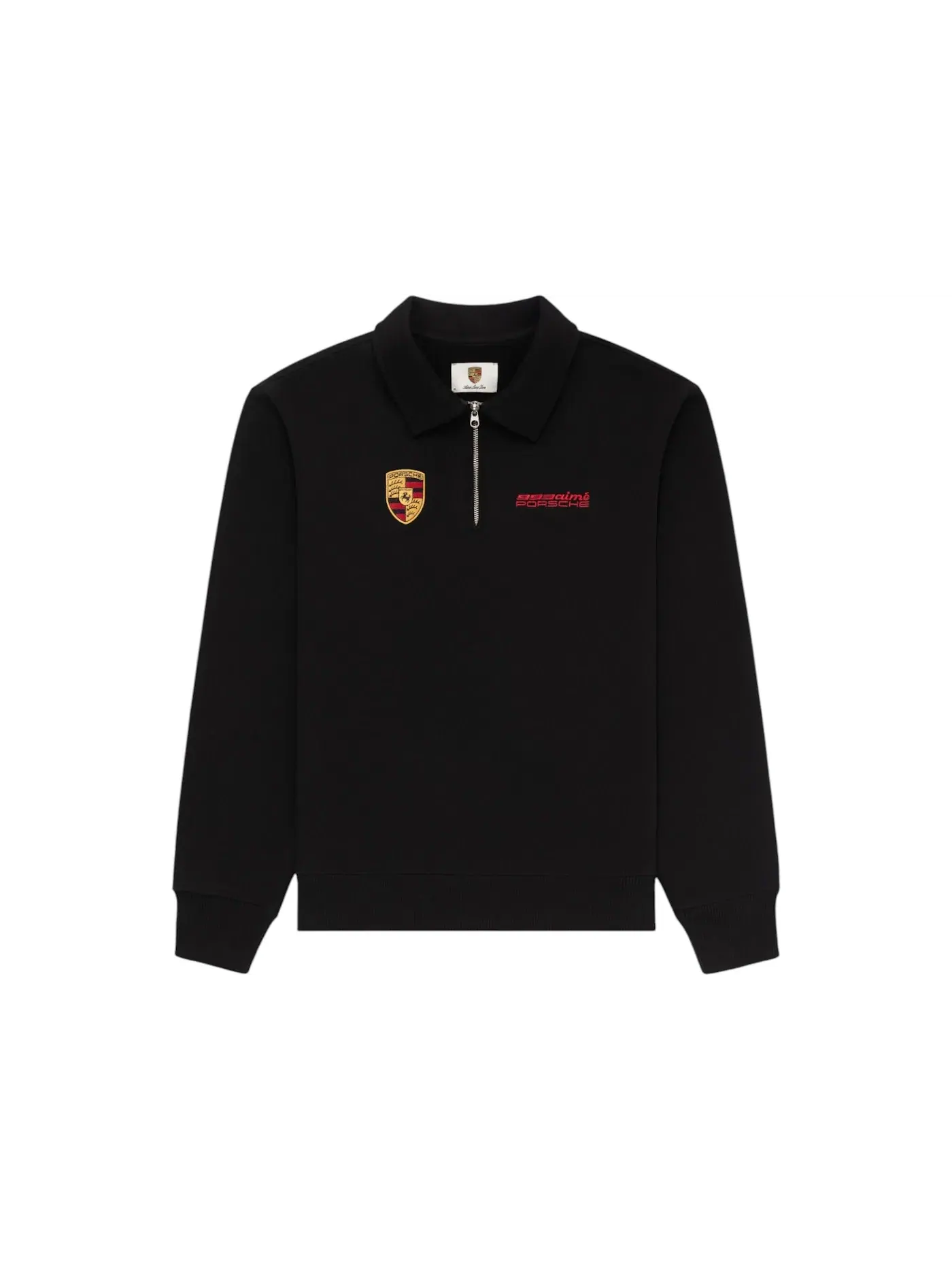 Мужской пуловер с длинным рукавом Aime Leon Dore x Porsche 993 Turbo Mechanic Quarter Zip Pullover — изображение 1 из 2