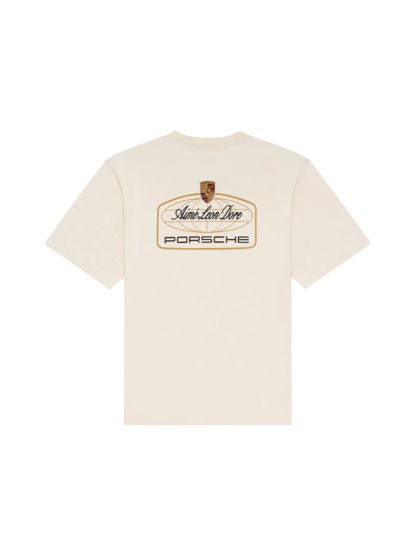Мужская футболка с принтом Aime Leon Dore x Porsche 993 Turbo Racing Tee — изображение 2 из 2, белый