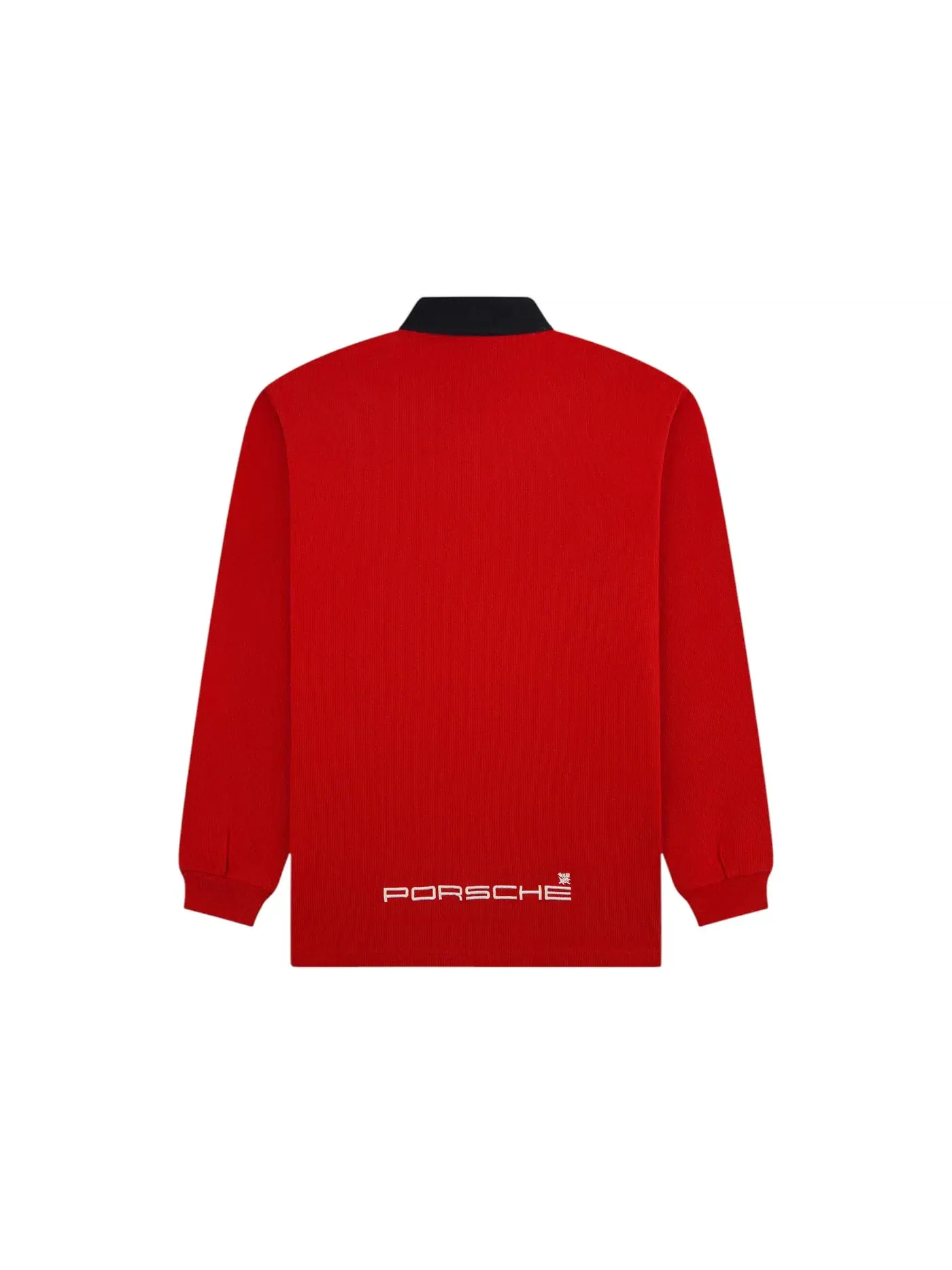 Мужская рубашка-регби с принтом Aime Leon Dore x Porsche Crest — изображение 2 из 2, красный