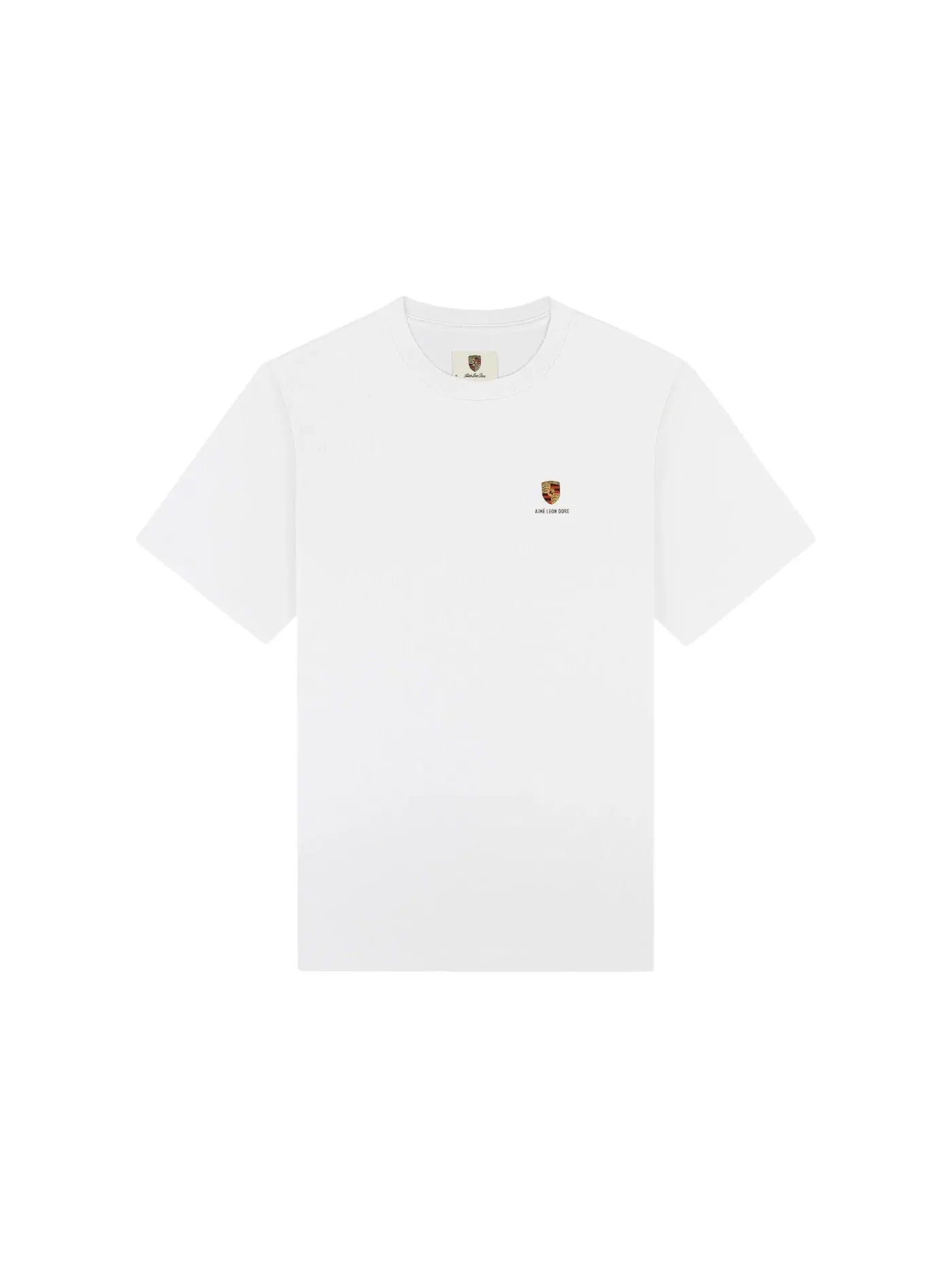 Мужская футболка с принтом Aime Leon Dore x Porsche Fleet Tee — изображение 2 из 3, белый