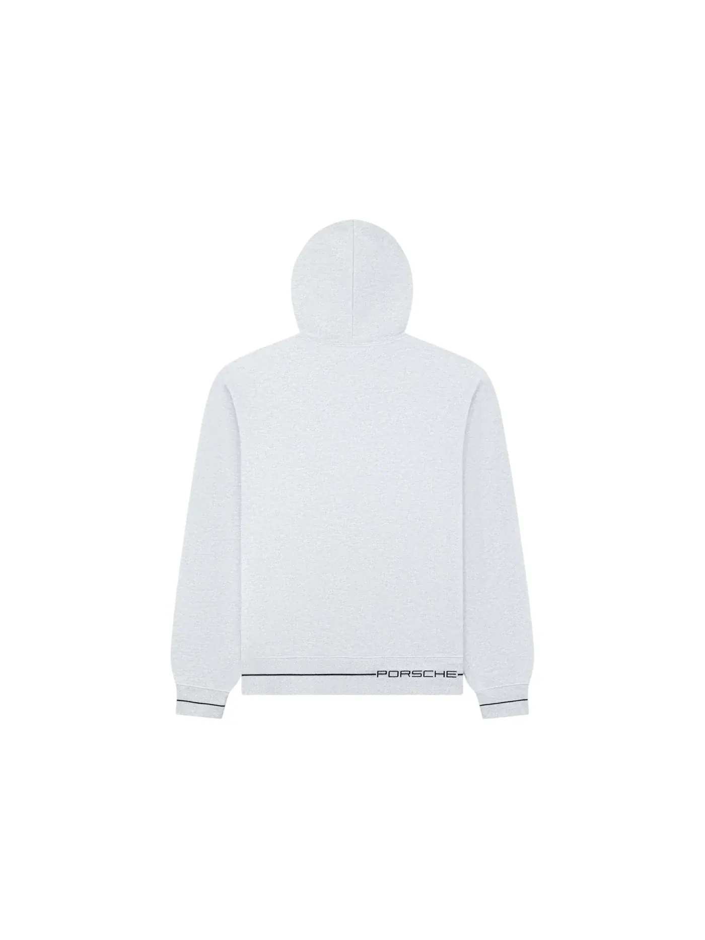 Мужская худи с полной застежкой-молнией Aime Leon Dore x Porsche Hoodie — изображение 2 из 3, серый