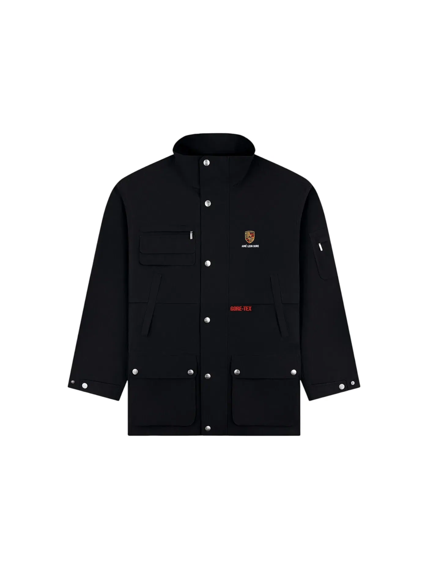Мужская куртка с GORE-TEX Aime Leon Dore x Porsche — изображение 1 из 3, черный