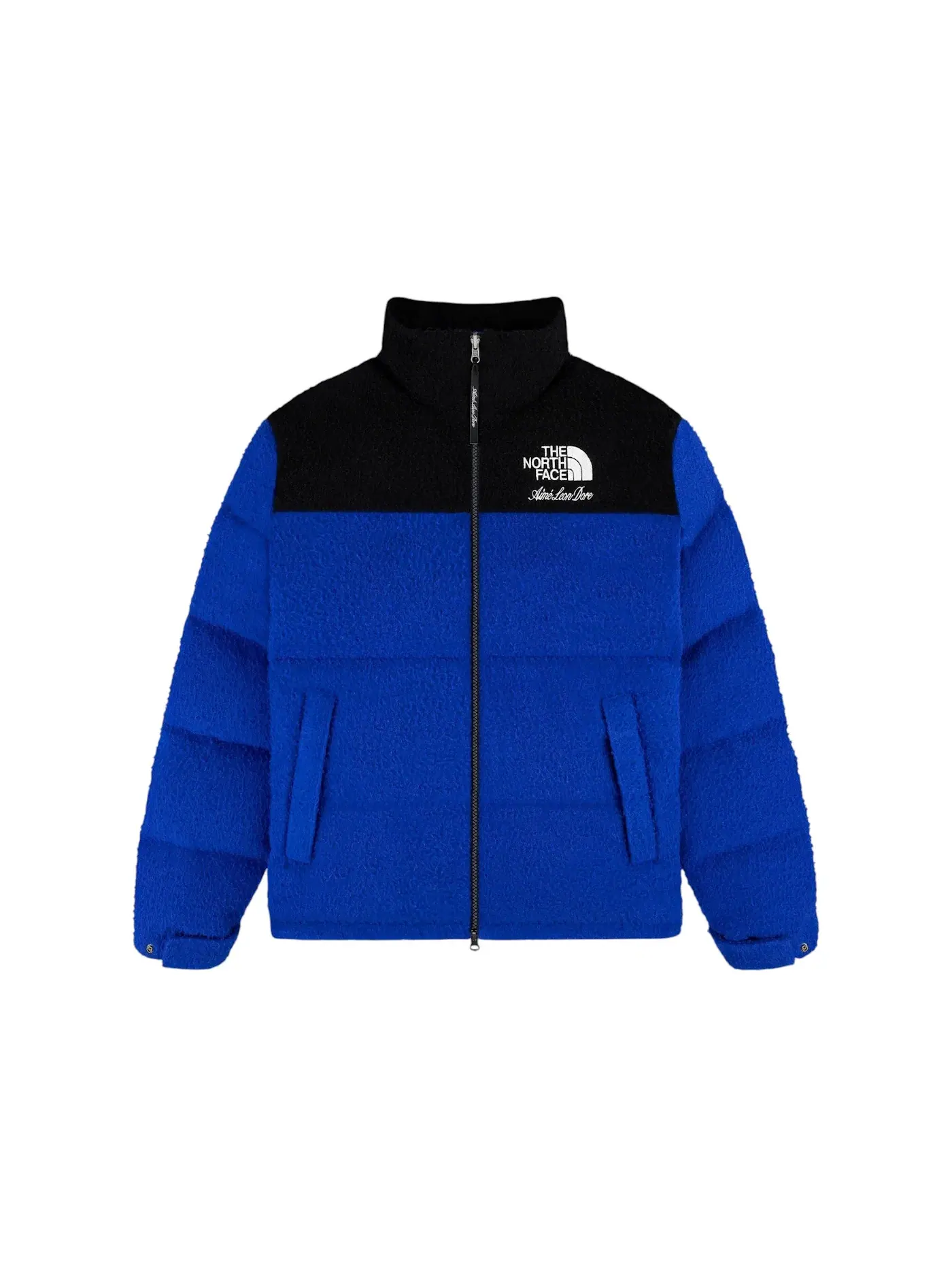 Мужская куртка из шерстяного смесового материала Casentino Nuptse Jacket Aime Leon Dore — изображение 1 из 2, синий