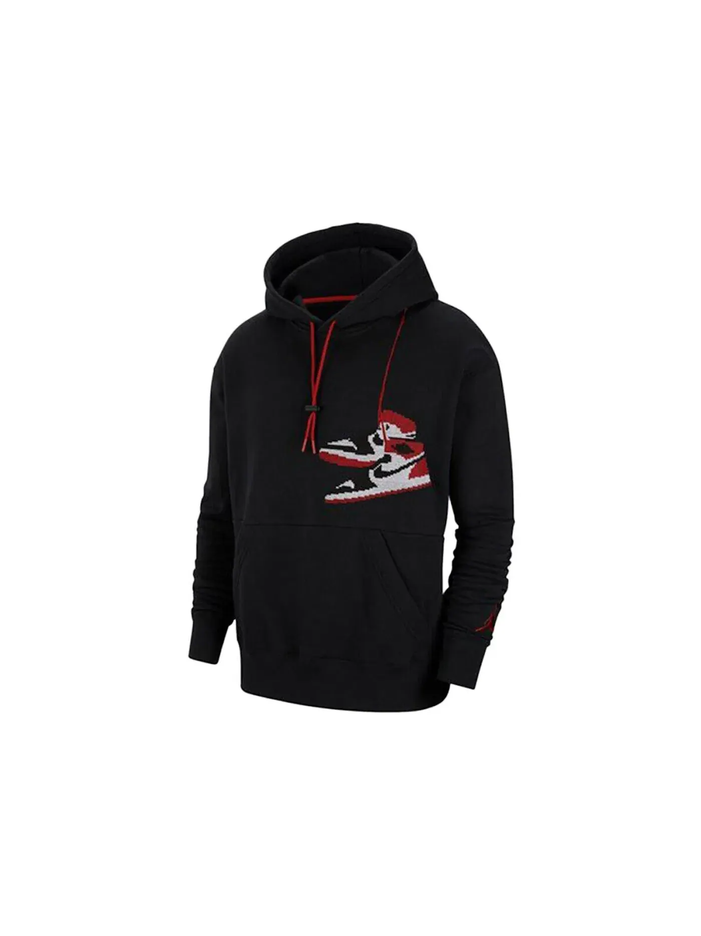 Мужское худи с принтом Air Jordan 1 Retro Jumpman Holiday Jordan — изображение 1 из 1, черный