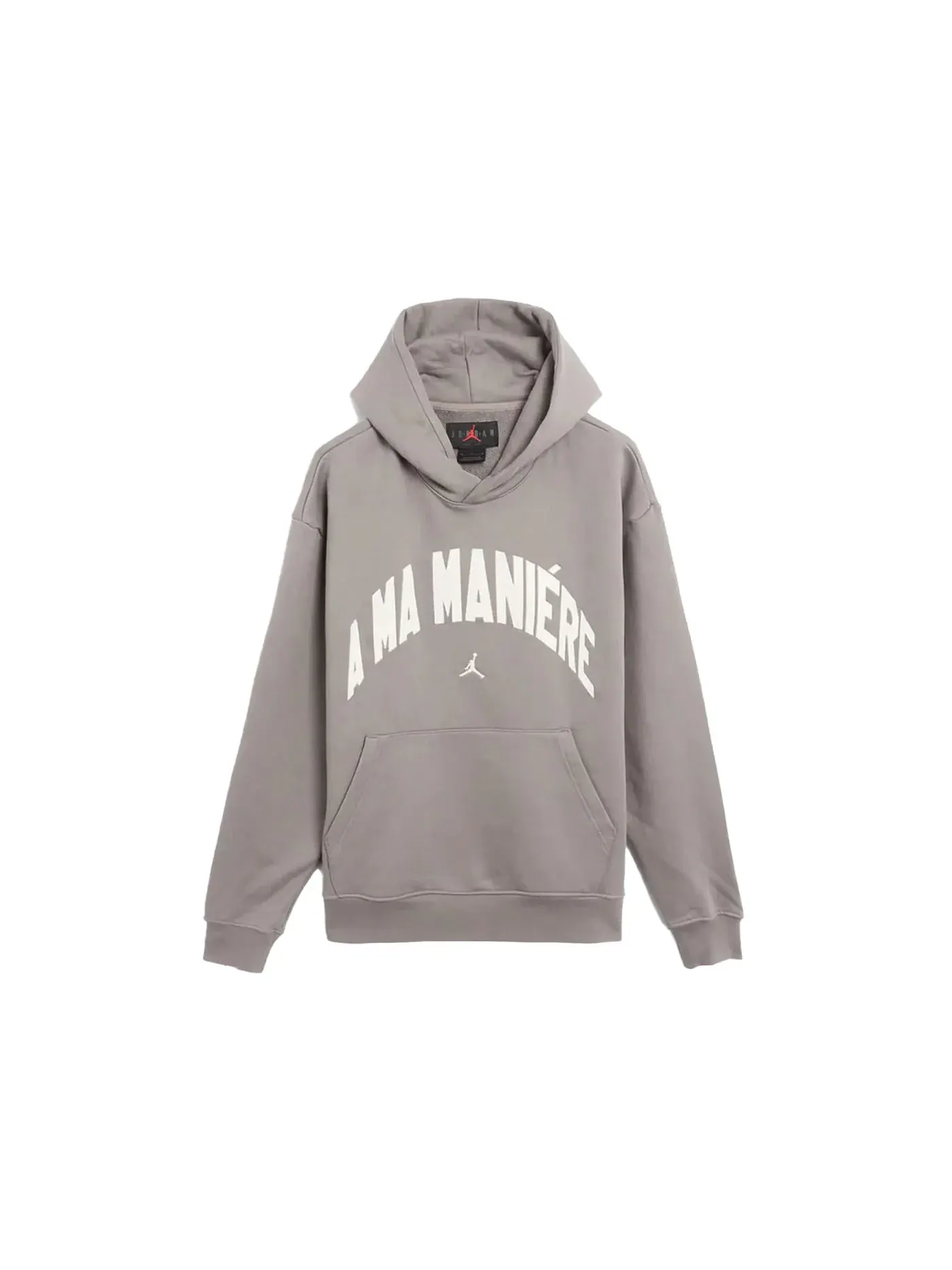 Мужская худи с брендовым принтом Jordan x A Ma Maniere Flat Pewter — изображение 1 из 1
