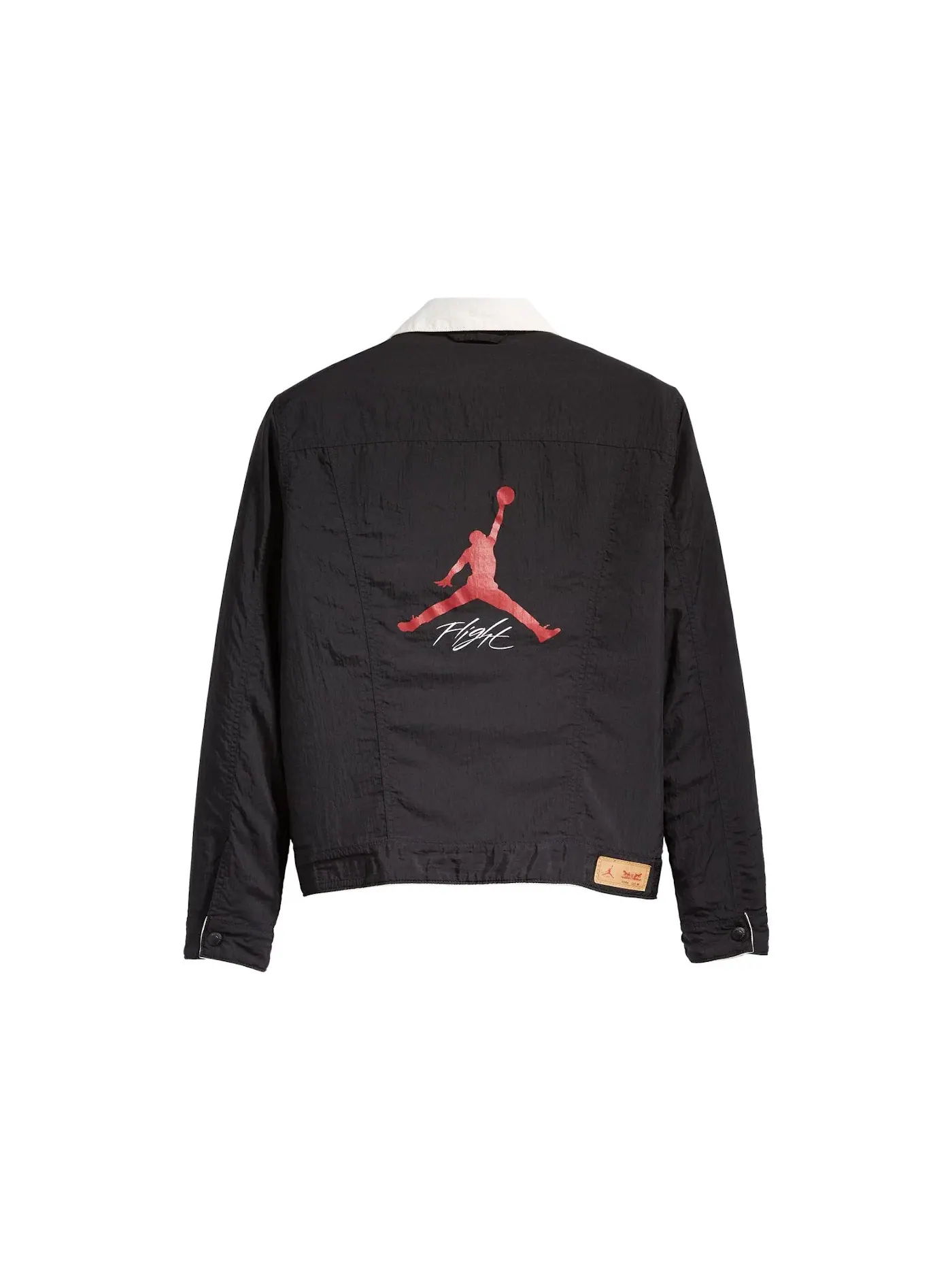 Мужская куртка-джинсовка двусторонняя Jordan x Levis Reversible Trucker Jacket — изображение 4 из 4, белый/черный