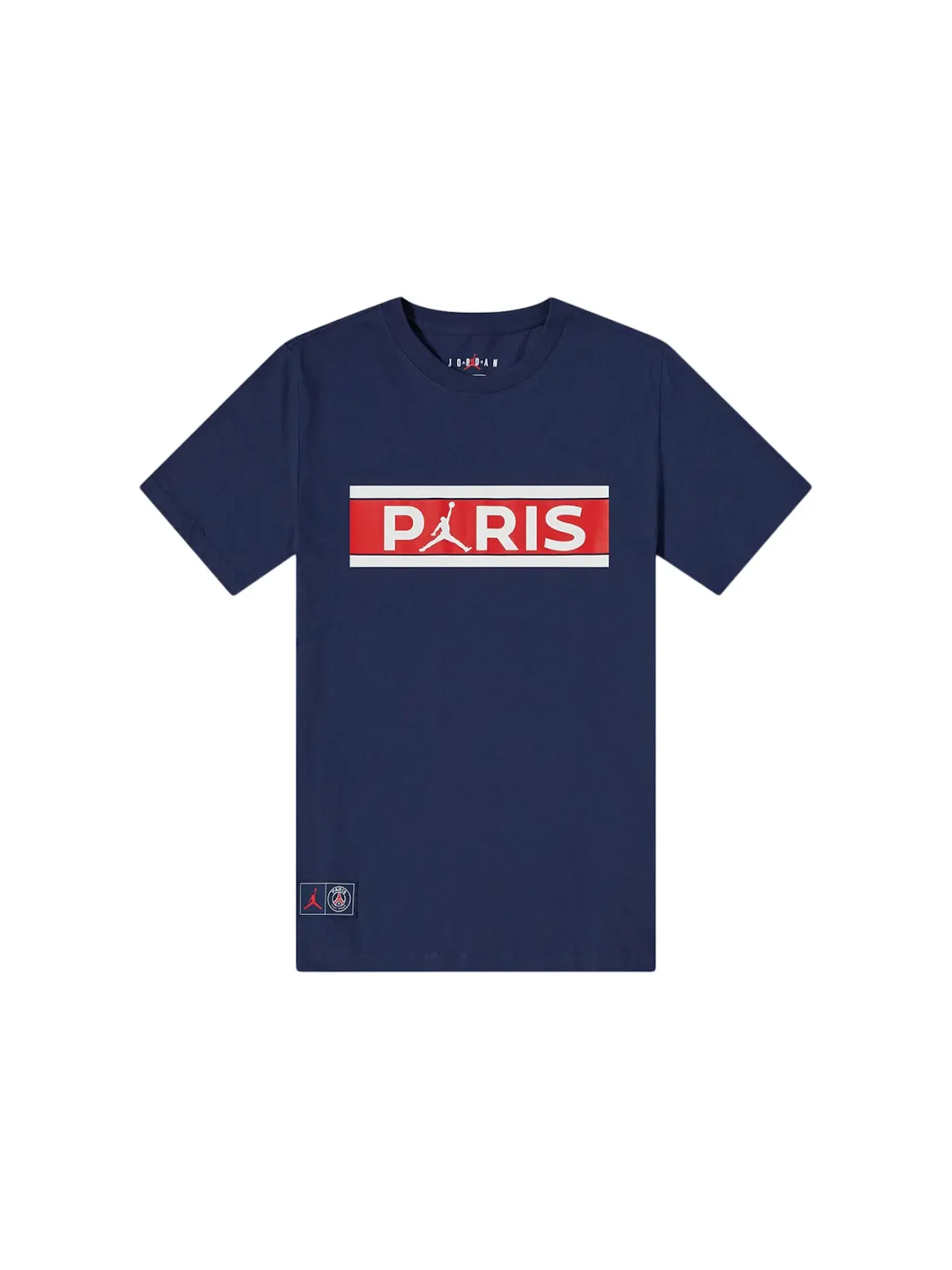 Мужская футболка с логотипом Air Jordan x Paris Saint-Germain Block Logo Jordan — изображение 1 из 1