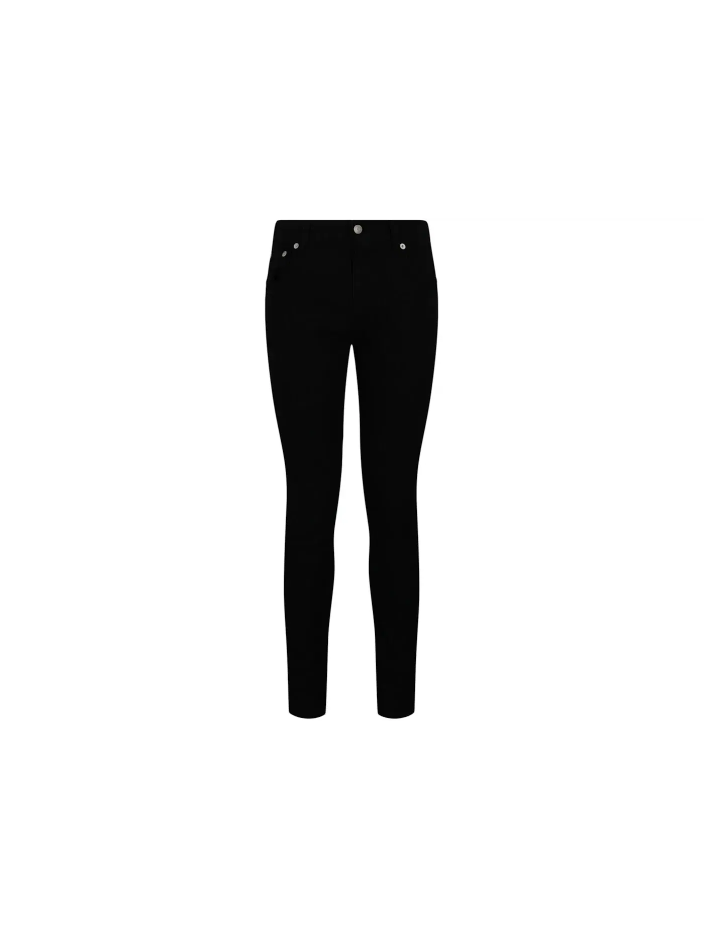 Мужские джинсы классические slim Alexander McQueen — изображение 1 из 3, черный