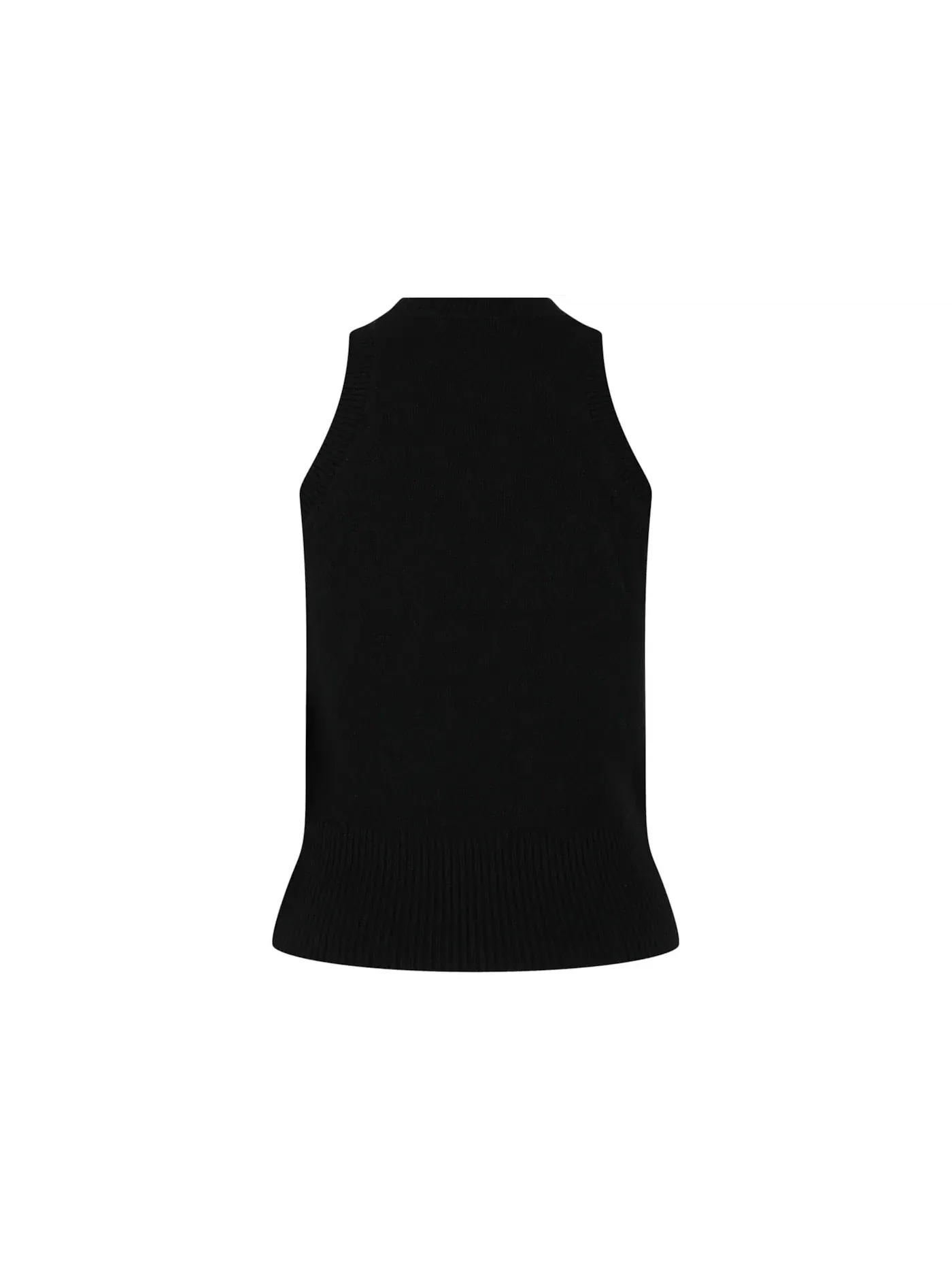 Женский топ-борцовка с кристаллами Alexander McQueen — изображение 2 из 3, черный