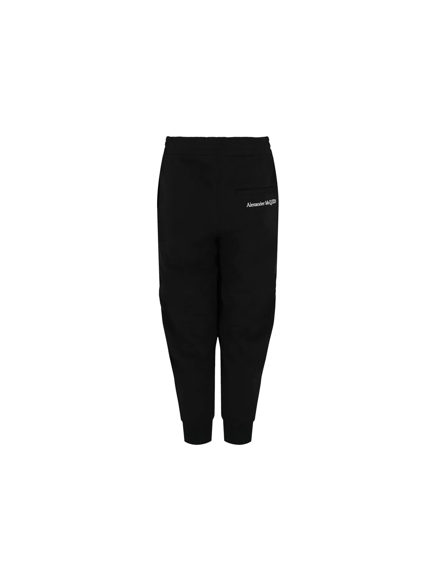 Женские спортивные штаны с вышивкой Alexander McQueen — изображение 2 из 3, черный
